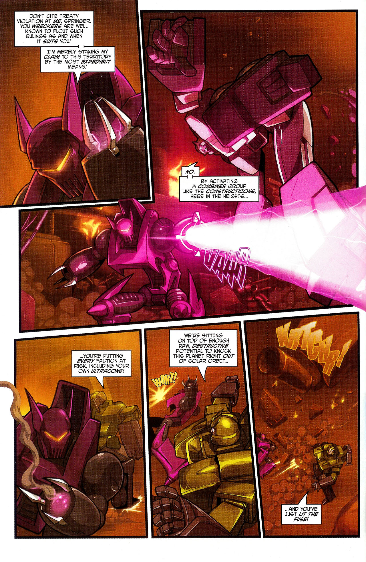 Read online Transformers War Within: "The Dark Ages" comic -  Issue #3 - 5