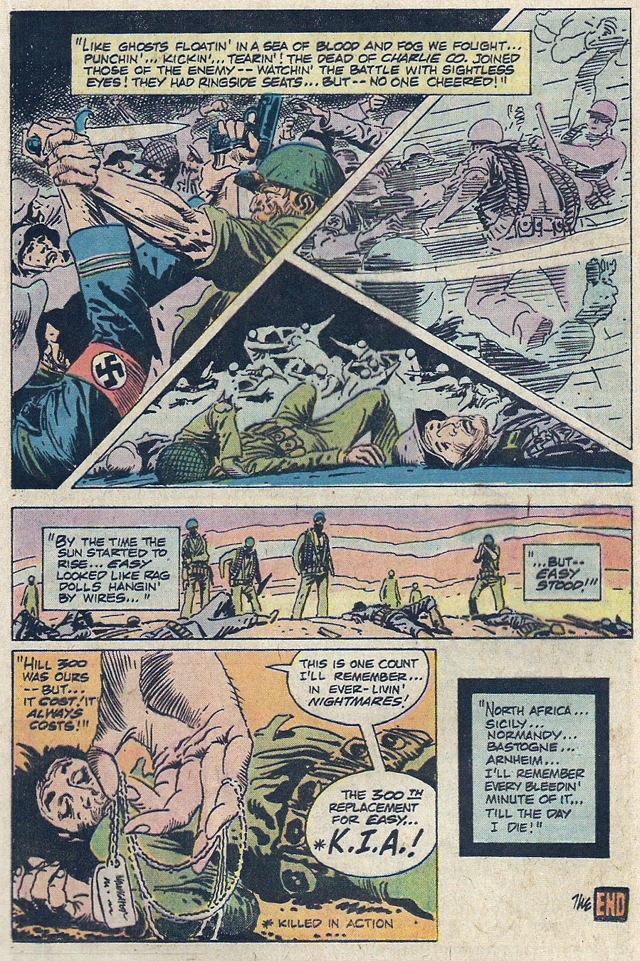 Read online Our Army at War (1952) comic -  Issue #300 - 21