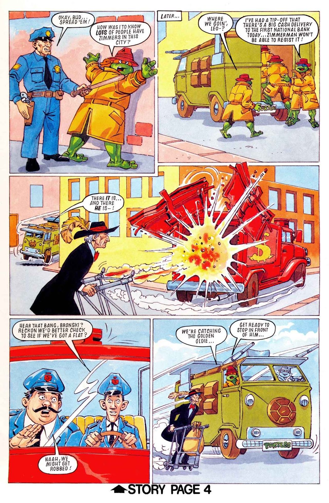 Teenage Mutant Hero Turtles Adventures issue 16 - Page 5