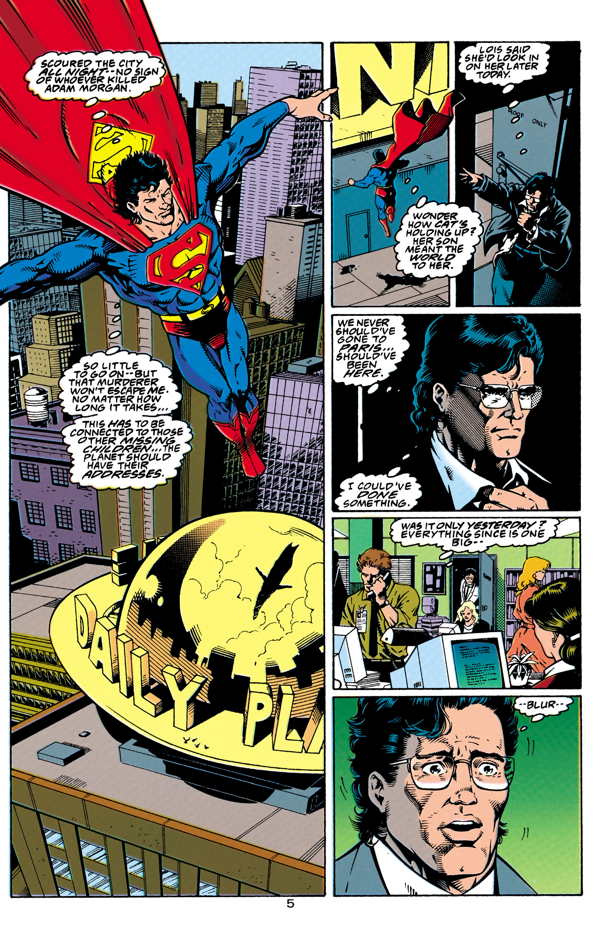Read online Adventures of Superman (1987) comic -  Issue #507 - 6