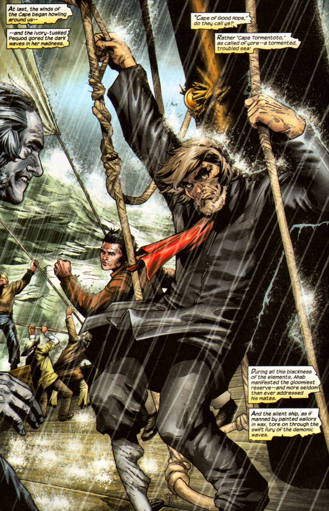 Read online Marvel Illustrated: Moby Dick comic -  Issue # TPB - 55