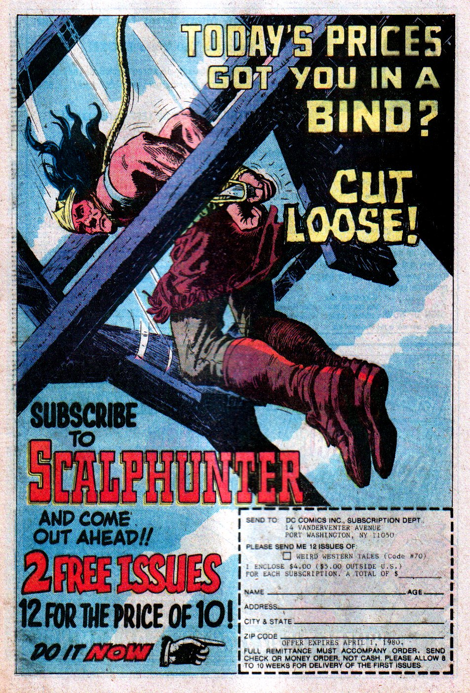 Read online Weird Western Tales (1972) comic -  Issue #65 - 14