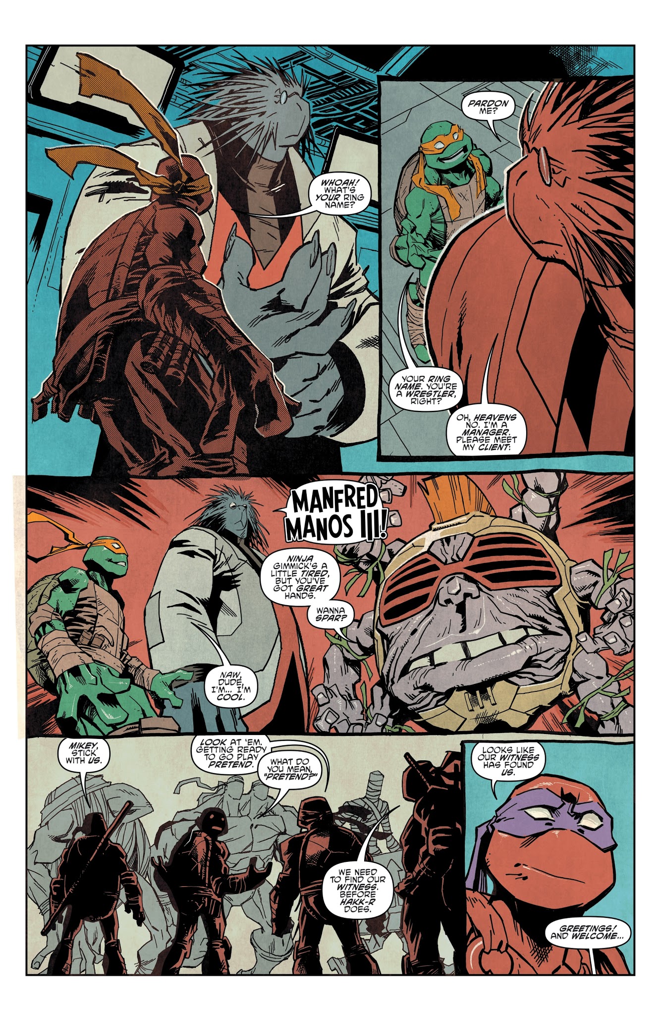 Read online Teenage Mutant Ninja Turtles: Dimension X comic -  Issue #3 - 5