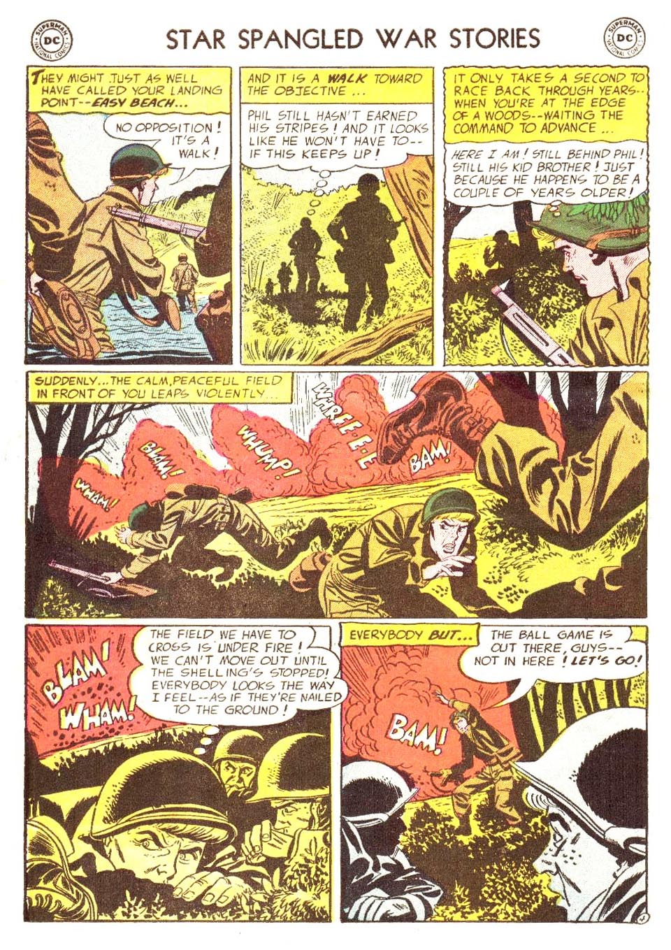 Read online Star Spangled War Stories (1952) comic -  Issue #43 - 6