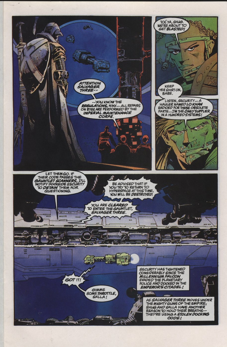 Read online Star Wars: Dark Empire II comic -  Issue #3 - 5