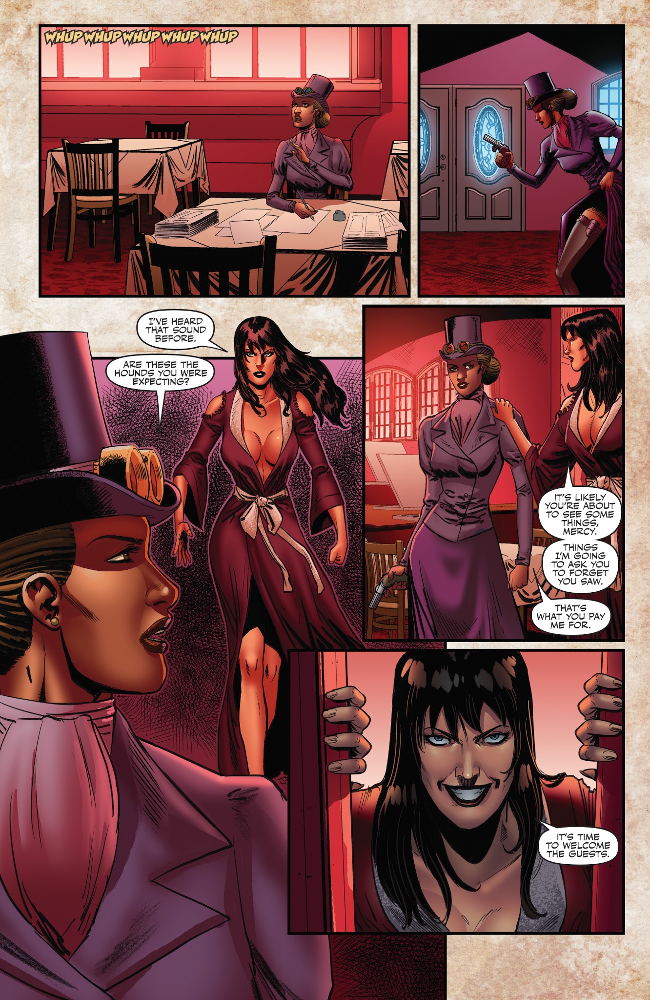 Read online Legenderry: Vampirella comic -  Issue # _TPB - 63