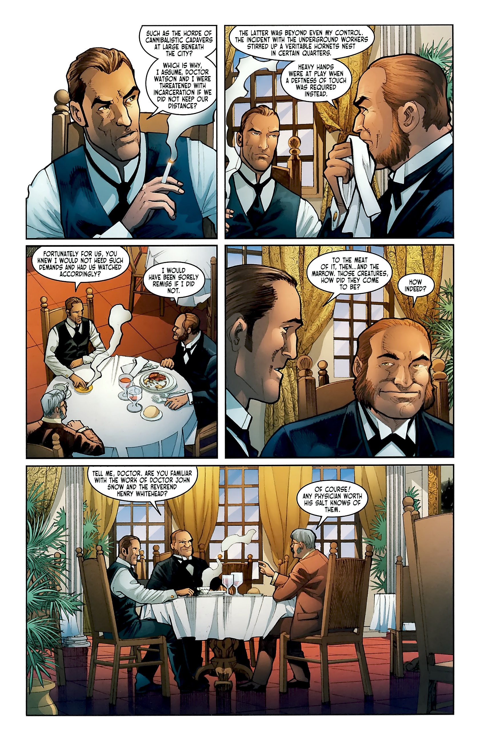 Read online Victorian Undead comic -  Issue #3 - 4