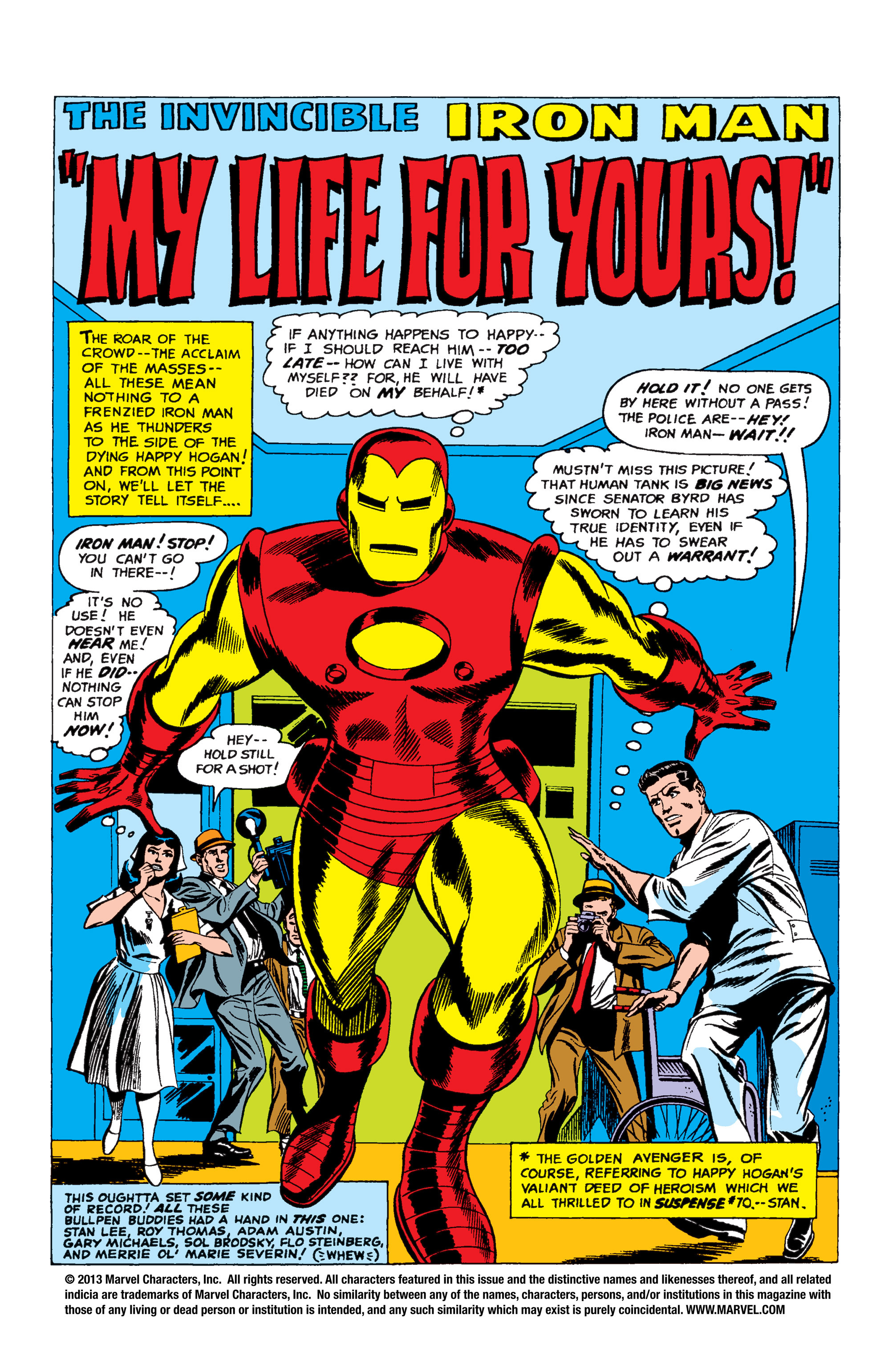 Read online Marvel Masterworks: The Invincible Iron Man comic -  Issue # TPB 3 (Part 2) - 65
