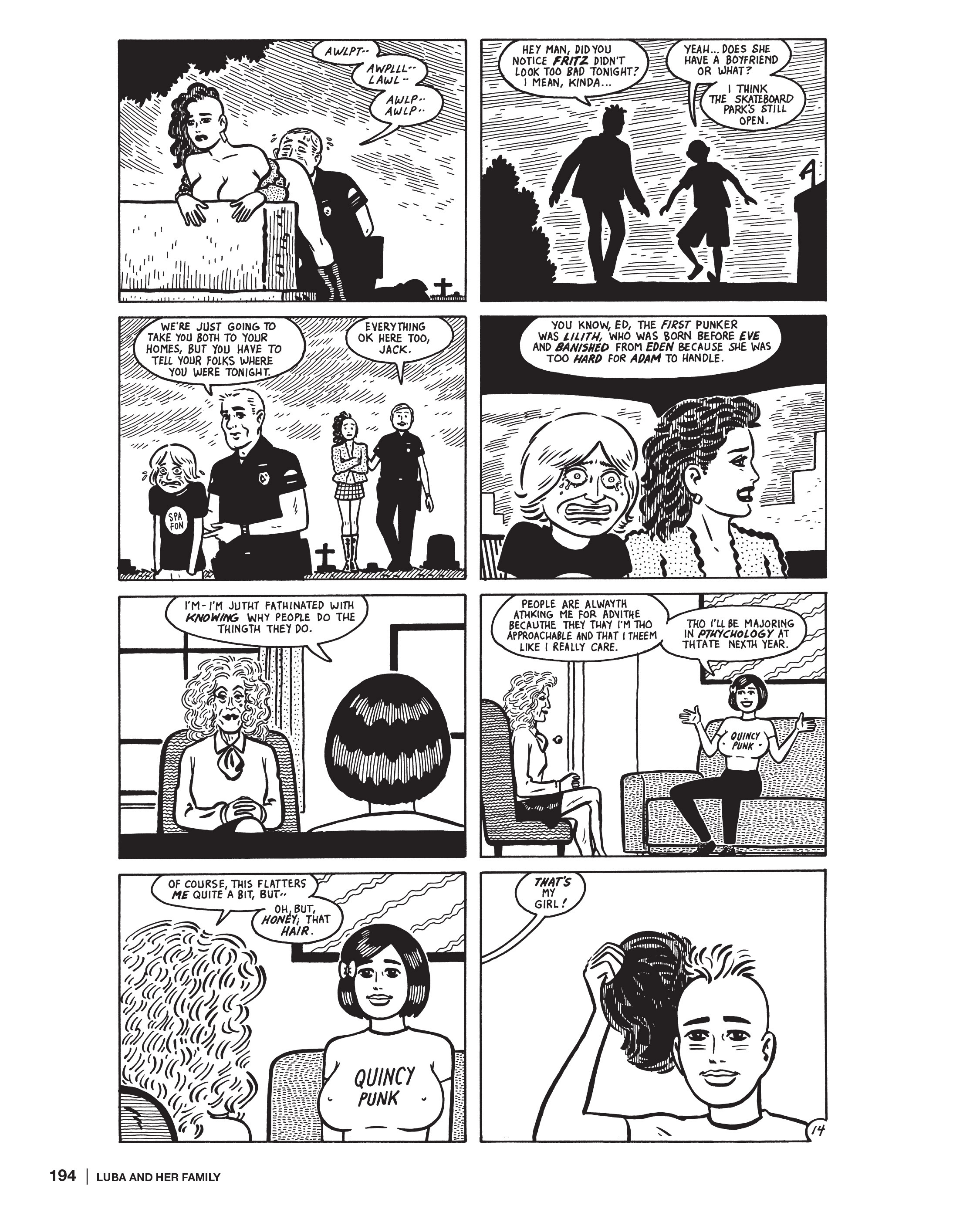 Read online Luba and Her Family comic -  Issue # TPB (Part 2) - 95