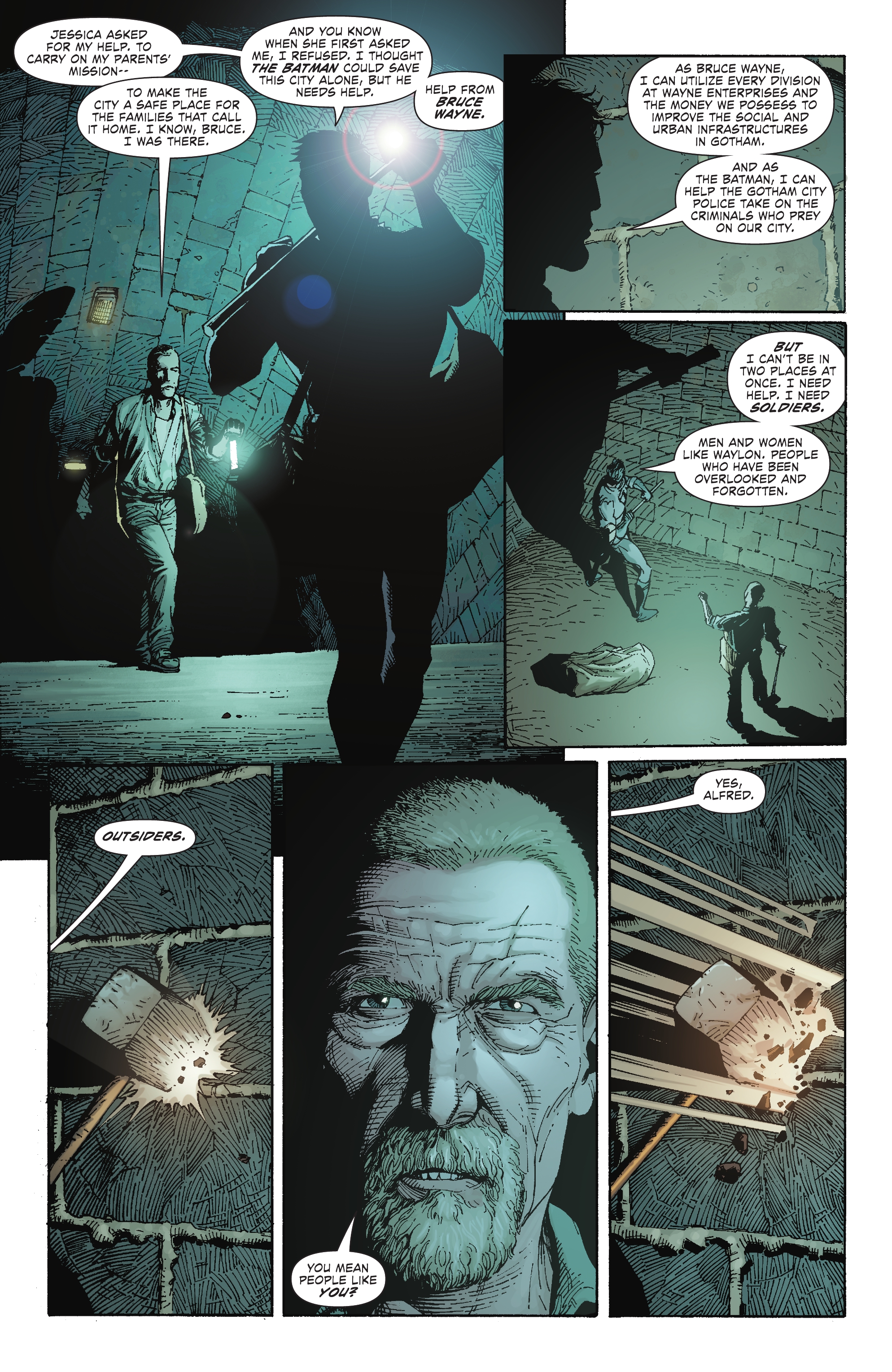 Read online Batman: Earth One comic -  Issue # TPB 3 (Part 1) - 16