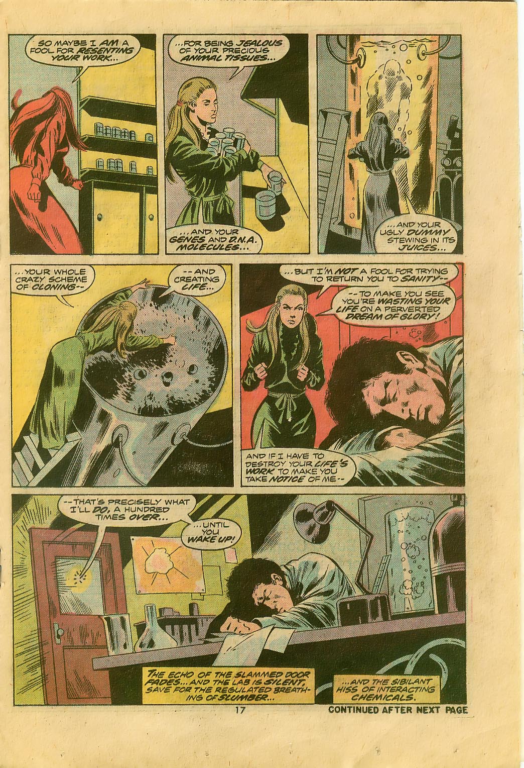 Read online Frankenstein (1973) comic -  Issue #13 - 12