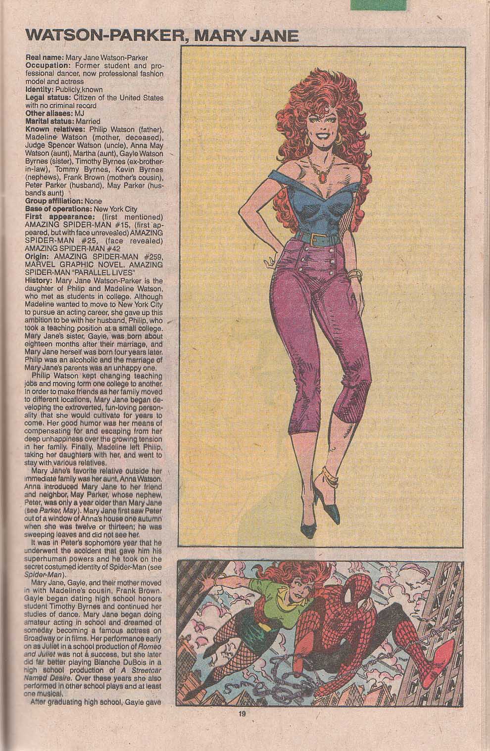 Read online The Official Handbook of the Marvel Universe: Update '89 comic -  Issue #8 - 48