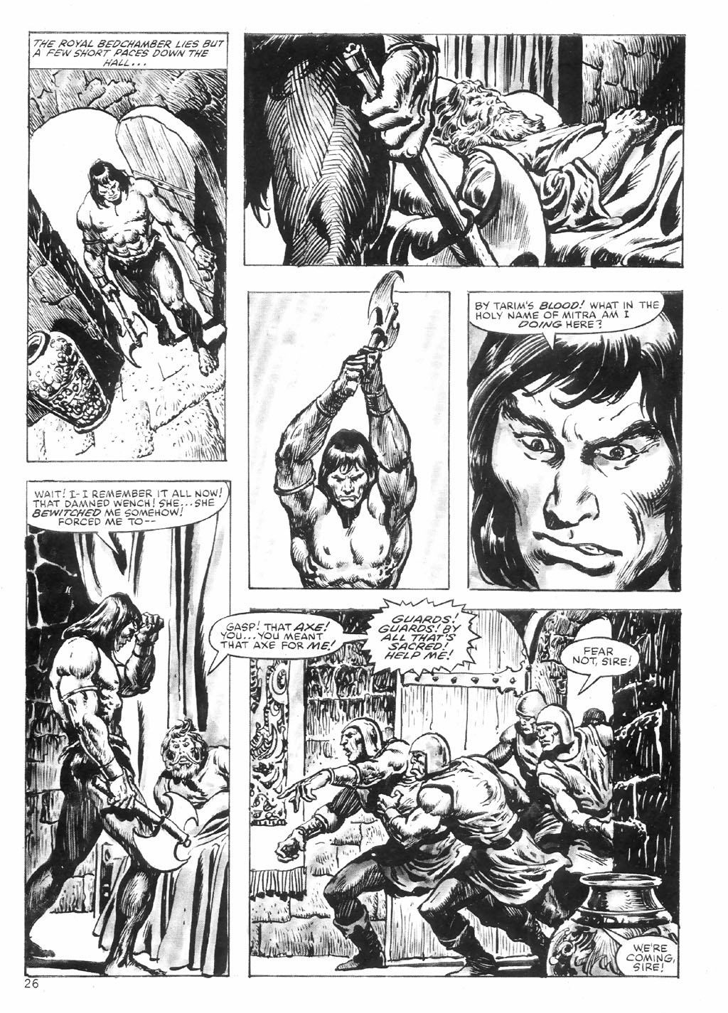 Read online The Savage Sword Of Conan comic -  Issue #81 - 26