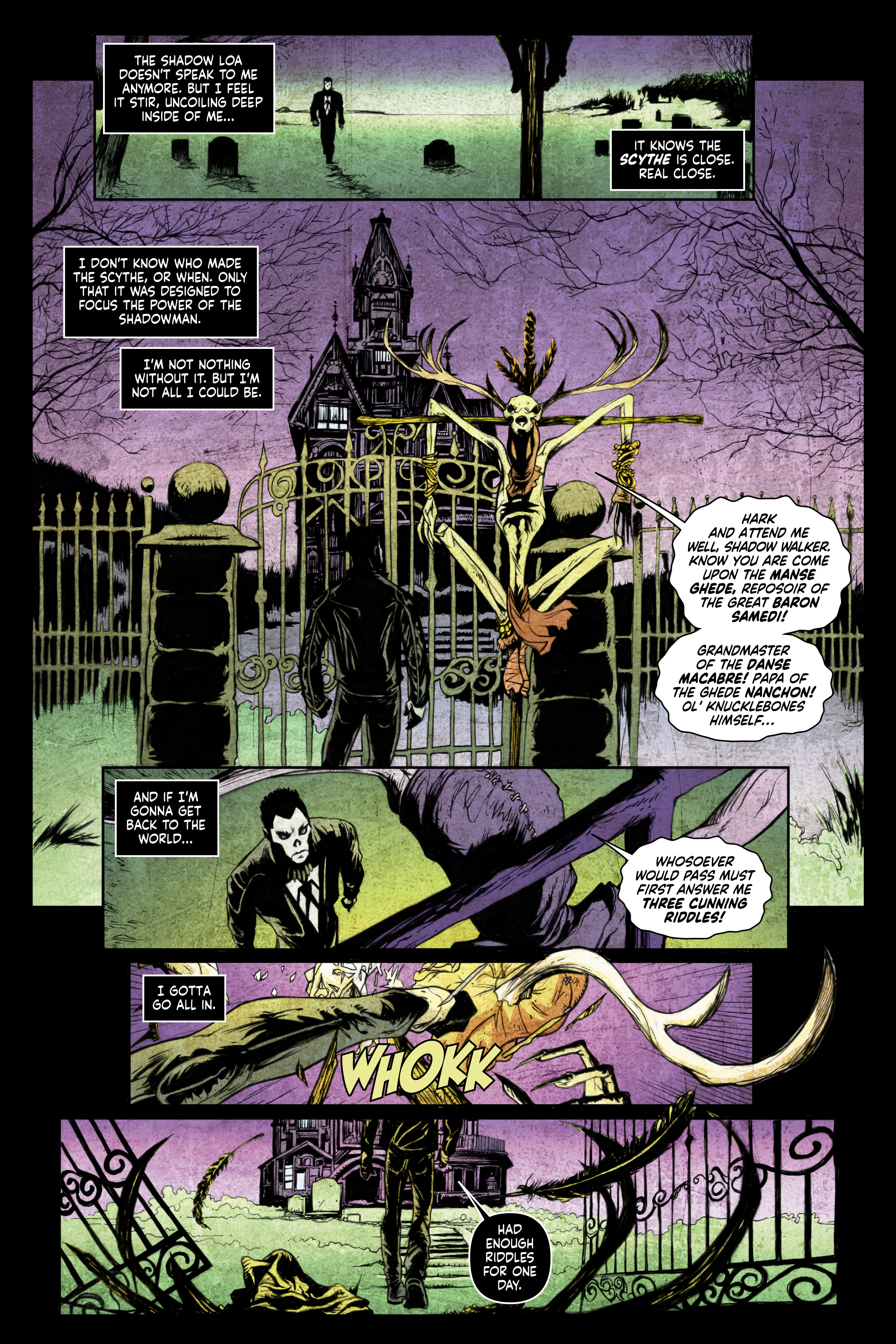 Read online Shadowman by Andy Diggle Deluxe Edition comic -  Issue # TPB (Part 1) - 90