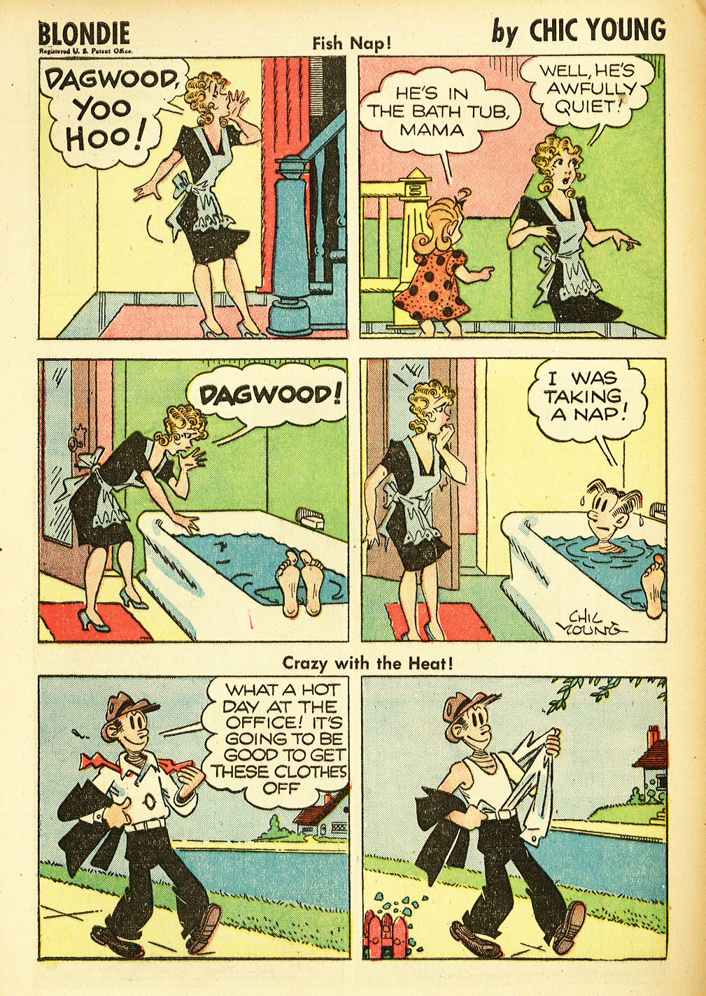 Read online Blondie Comics (1947) comic -  Issue #8 - 31