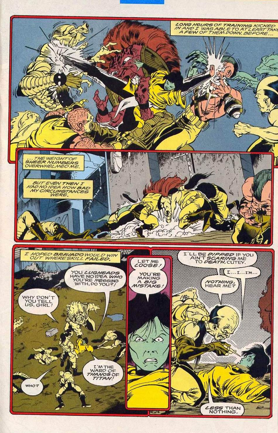 Read online Warlock and the Infinity Watch comic -  Issue #9 - 12