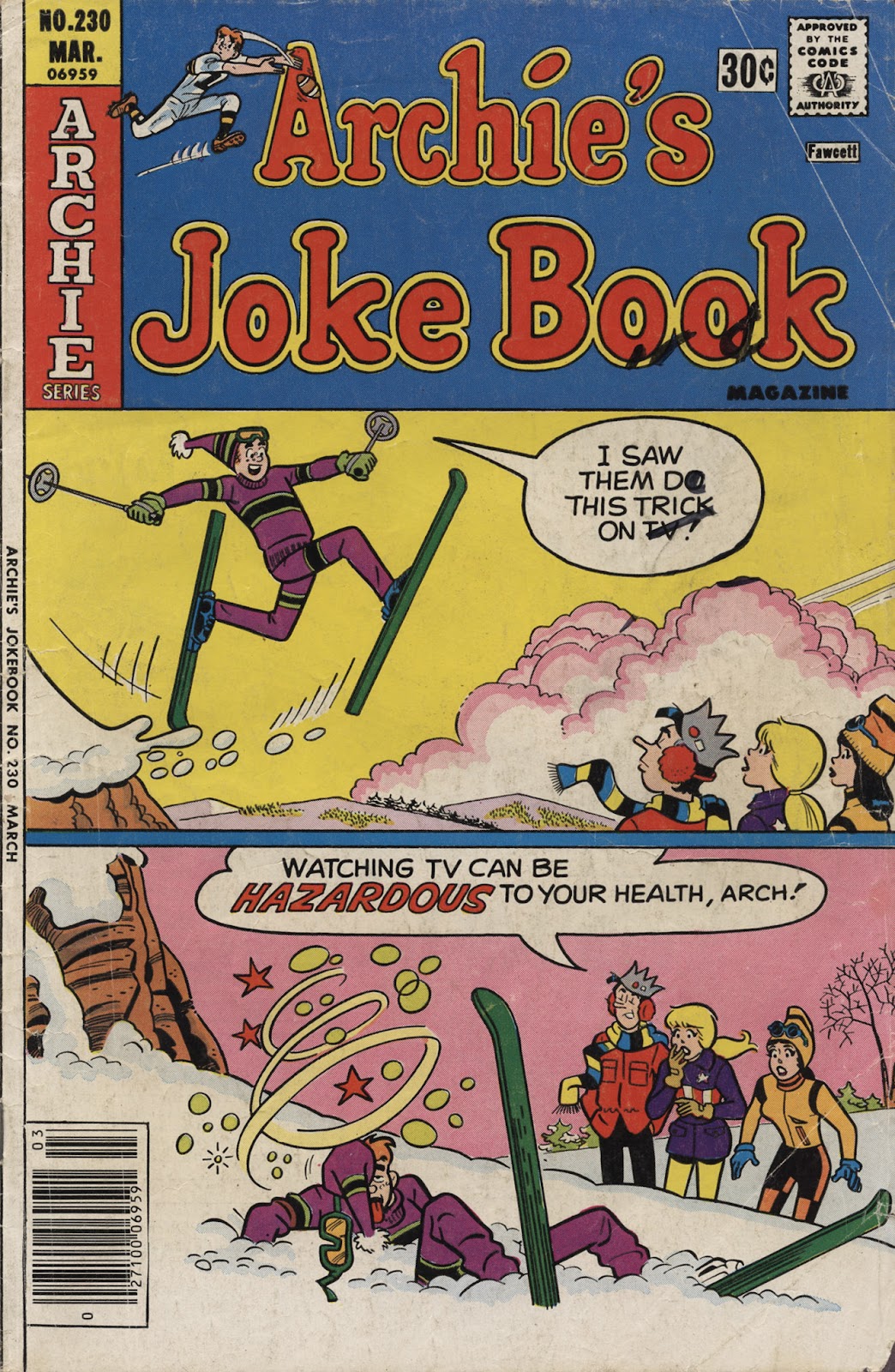 Archie's Joke Book Magazine issue 230 - Page 1