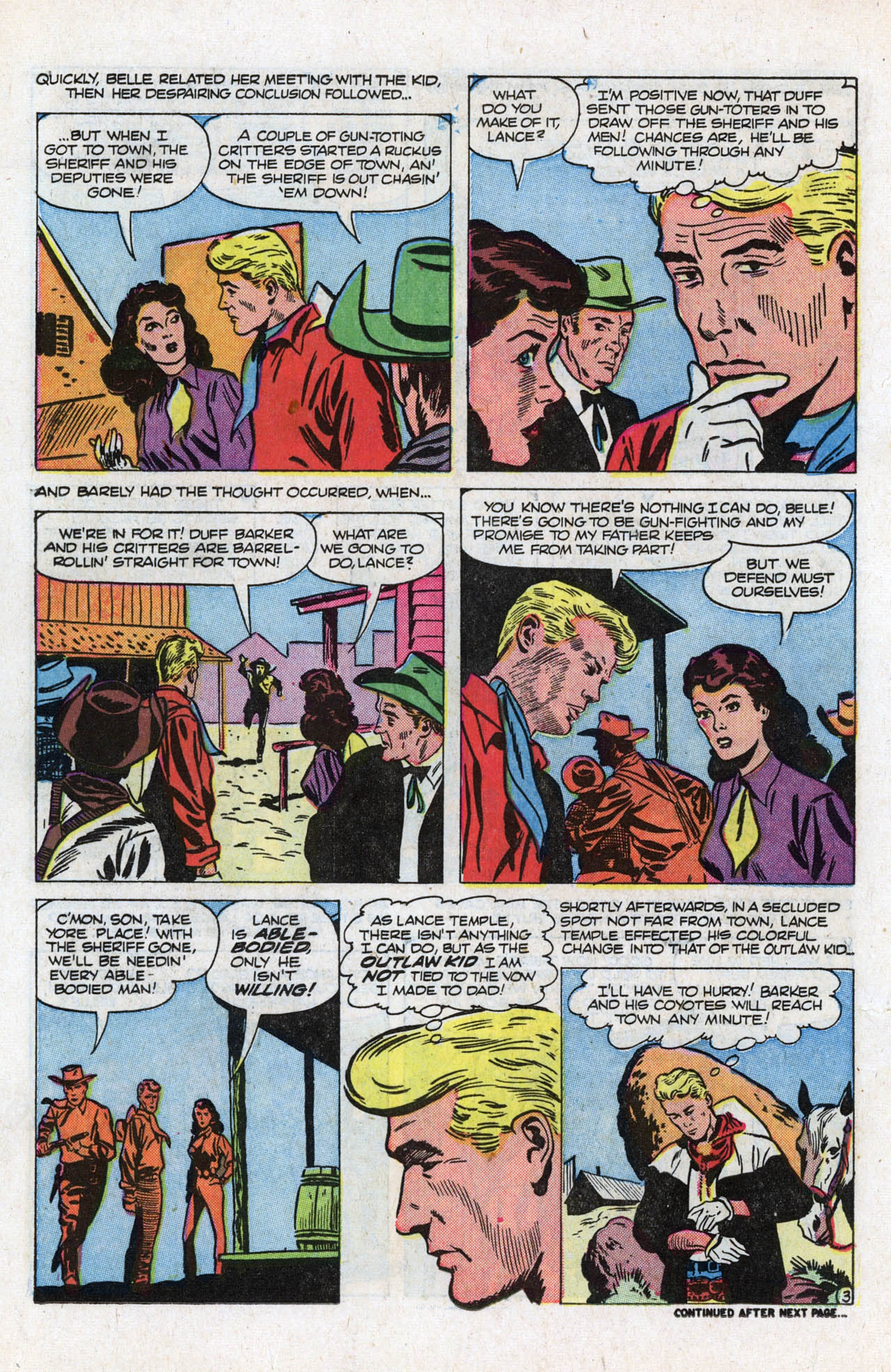 Read online The Outlaw Kid (1954) comic -  Issue #9 - 18