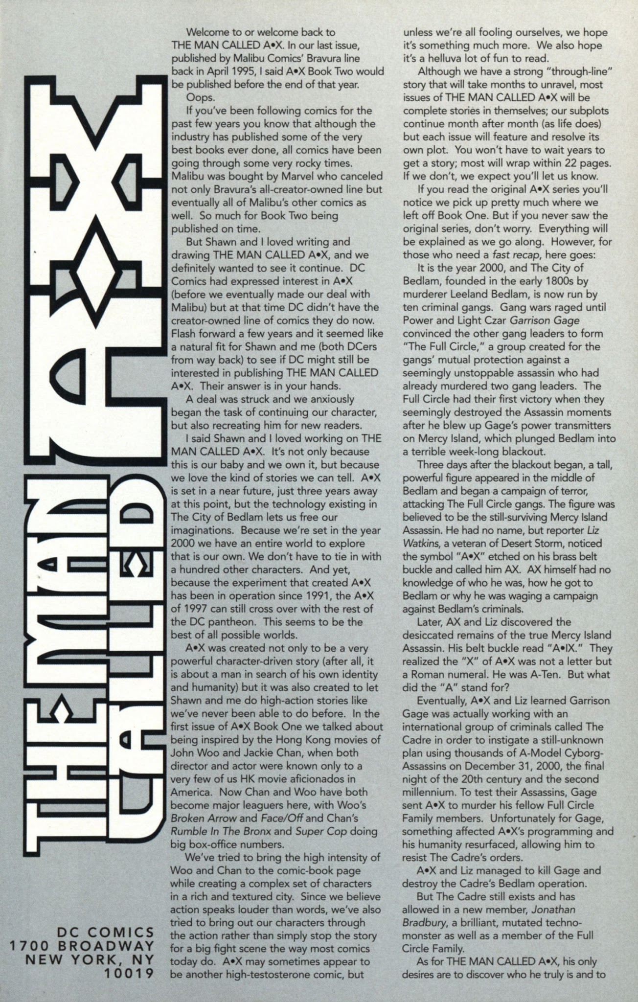 Read online The Man Called A-X comic -  Issue #1 - 33