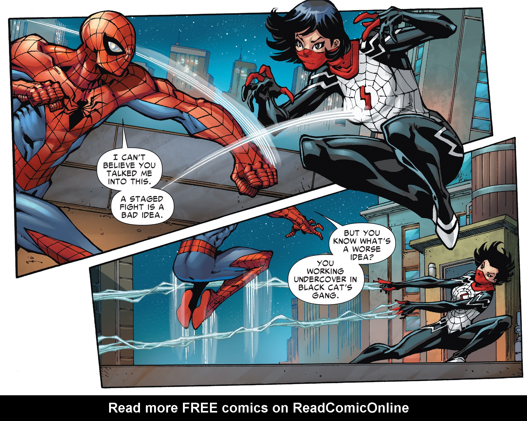 Read online The Amazing Spider-Man & Silk: The Spider(fly) Effect (Infinite Comics) comic -  Issue #1 - 10