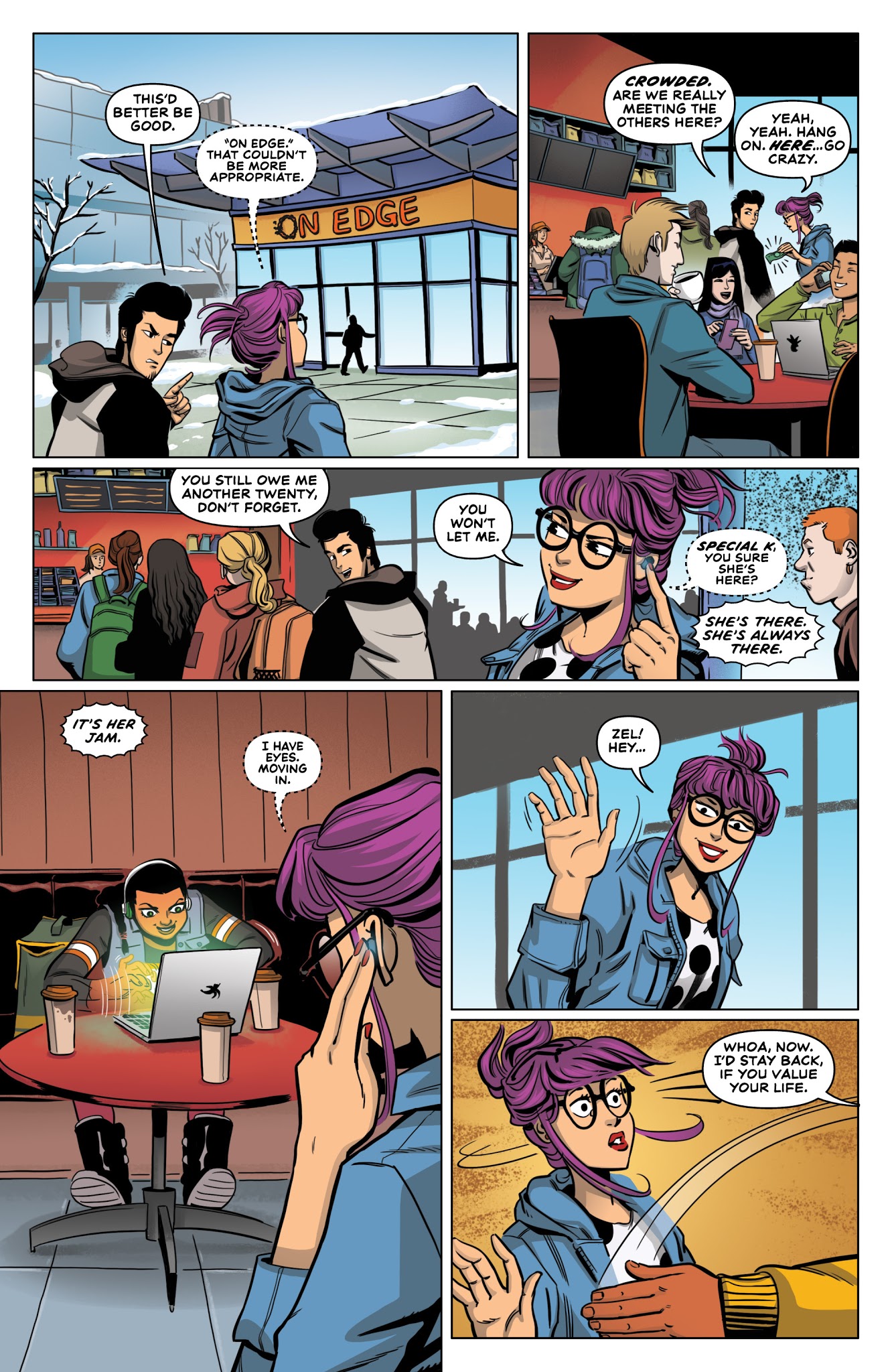 Read online Three O'Clock Club comic -  Issue #3 - 10