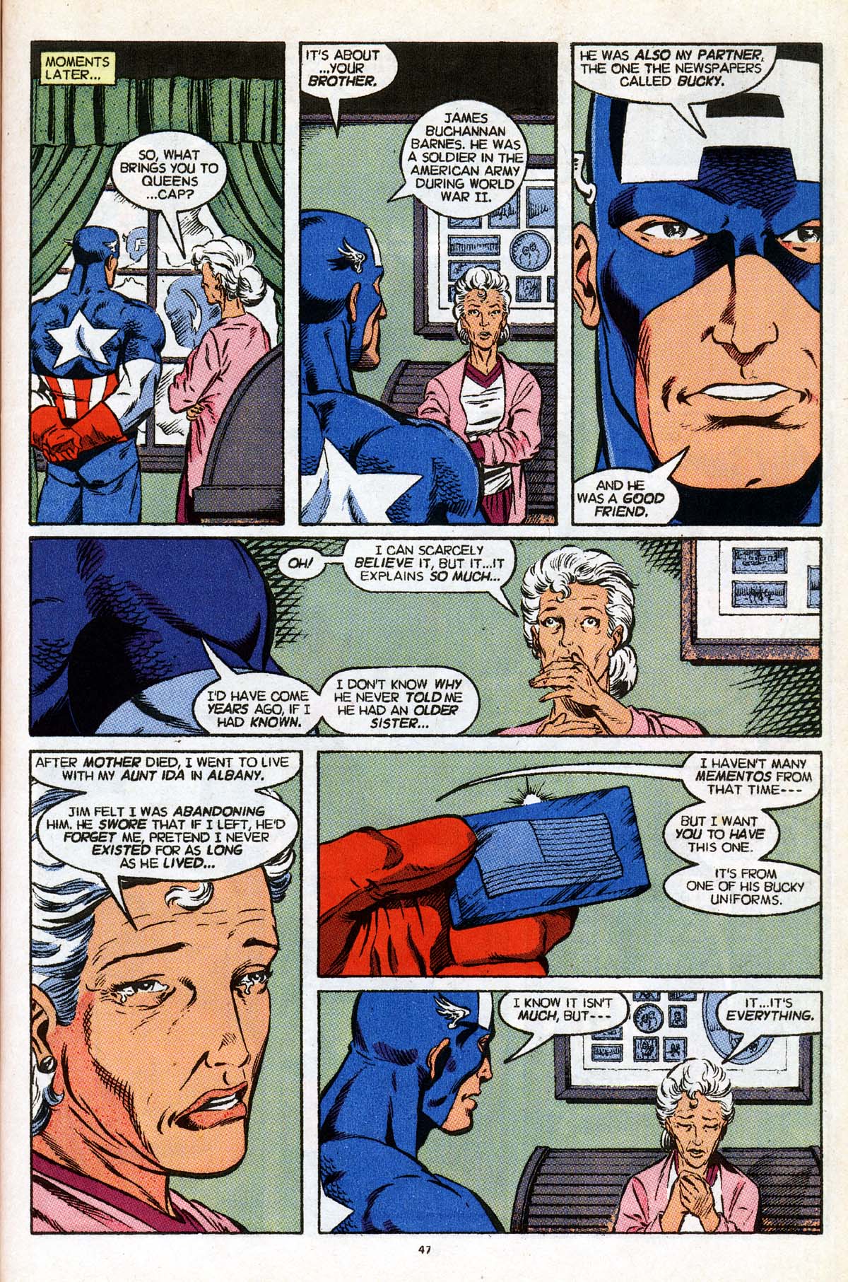 Read online Marvel Holiday Special (1991) comic -  Issue #1991 - 52