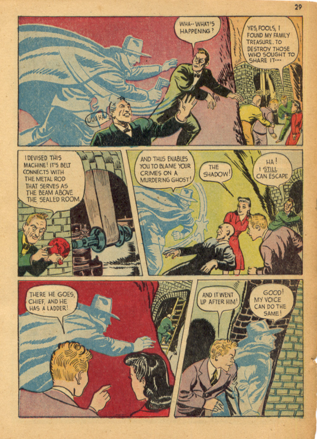 Read online Shadow Comics comic -  Issue #32 - 30