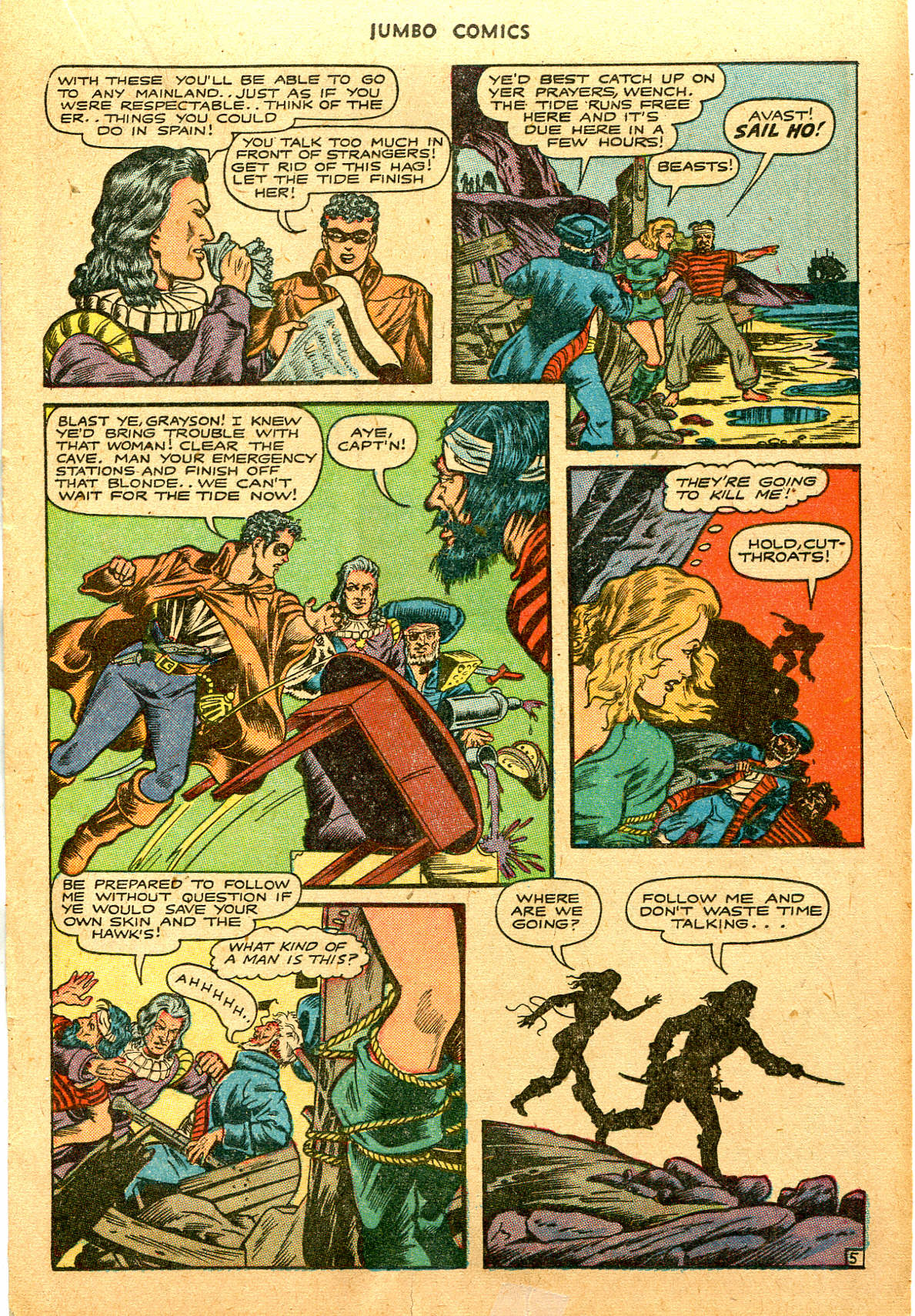 Read online Jumbo Comics comic -  Issue #84 - 25