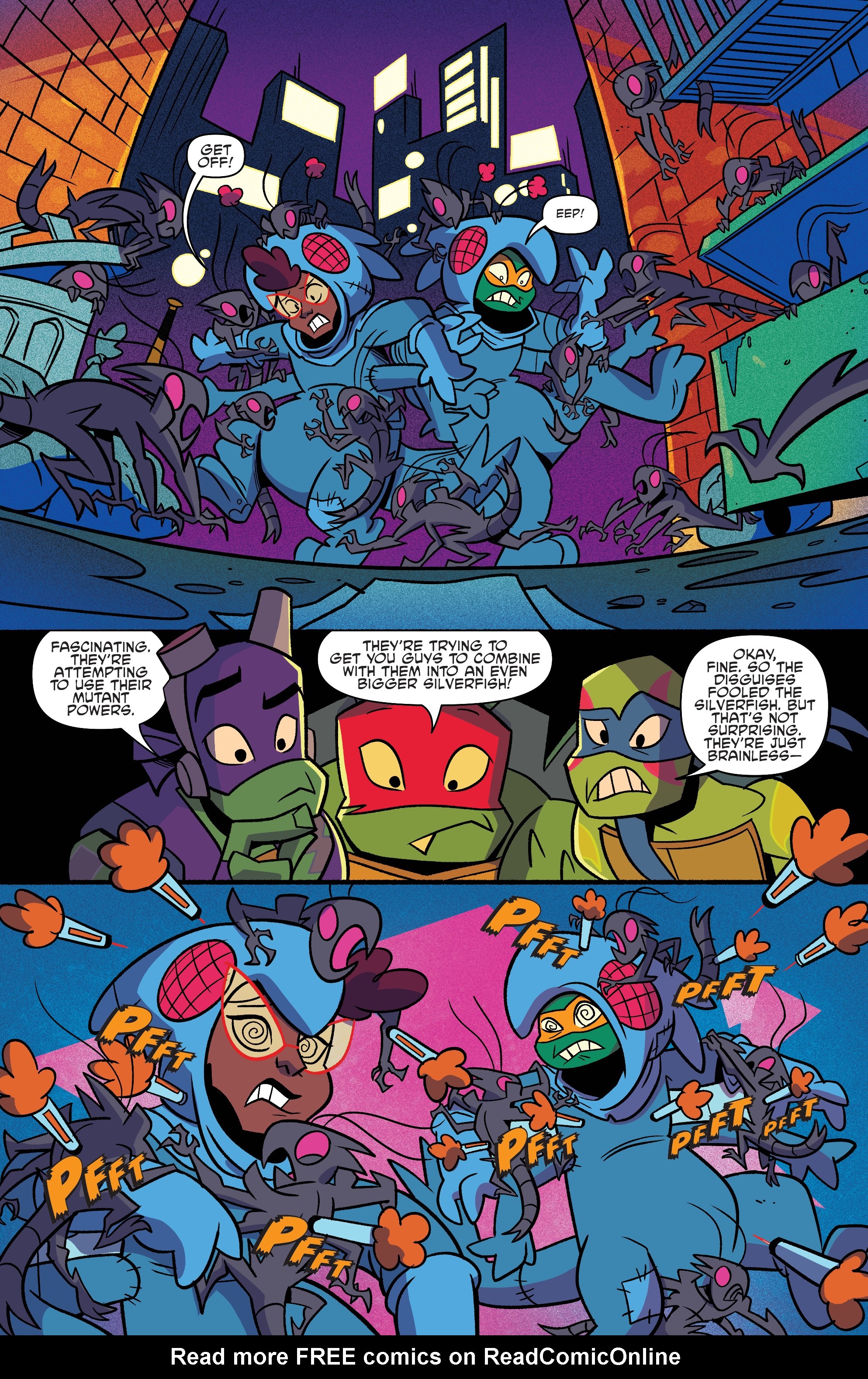 Read online Rise of the Teenage Mutant Ninja Turtles comic -  Issue #4 - 6