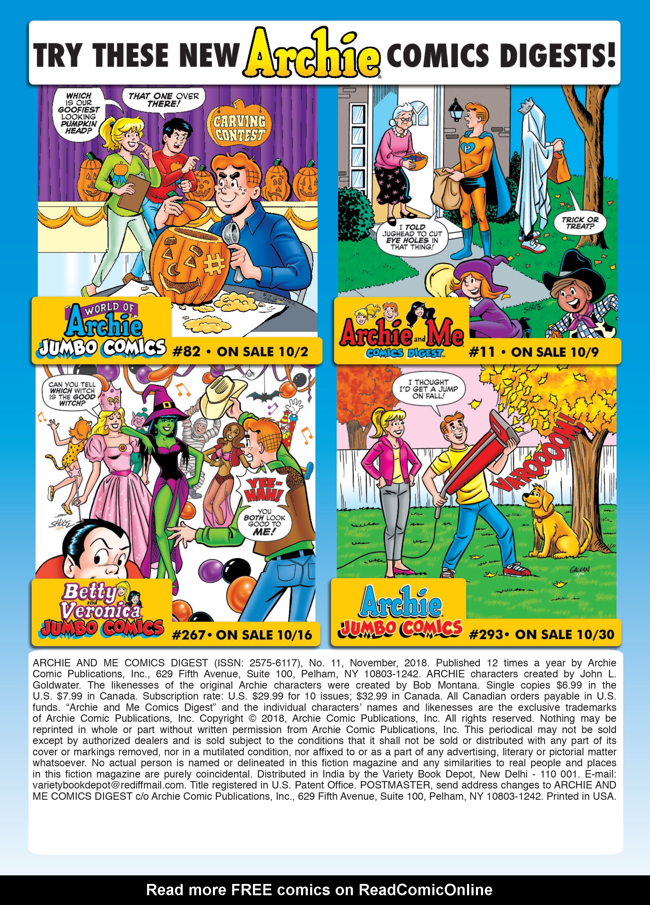 Read online Archie And Me Comics Digest comic -  Issue #11 - 120