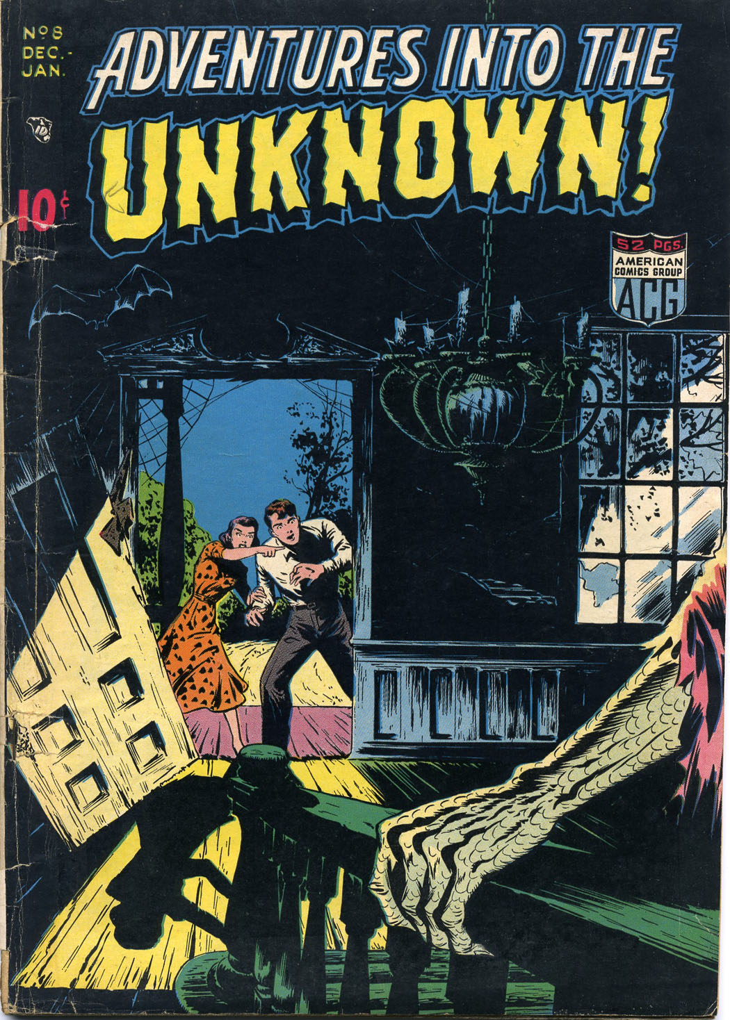 Read online Adventures Into The Unknown comic -  Issue #8 - 1