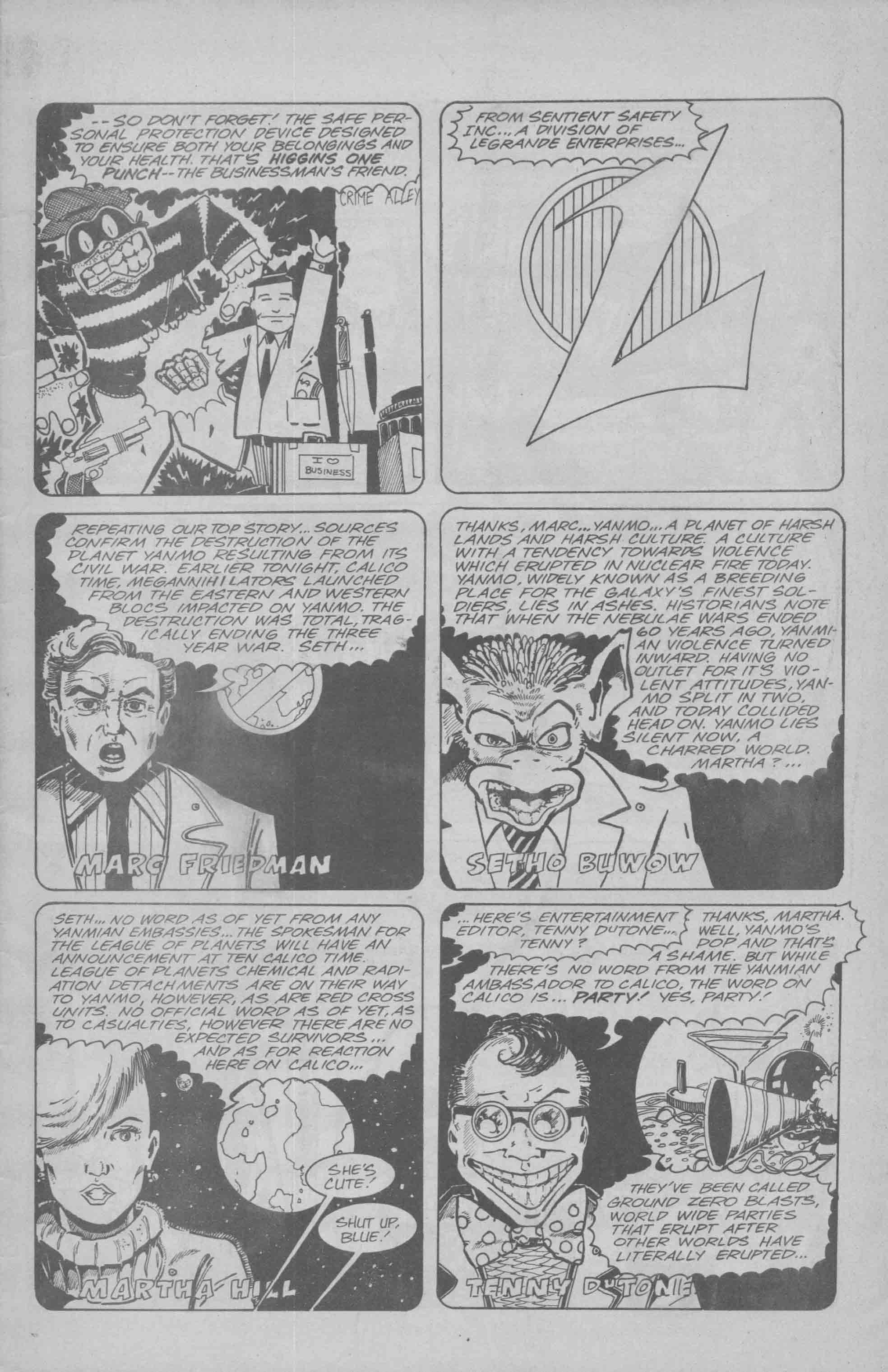 Read online Pirate Corp$! (1987) comic -  Issue #4 - 3