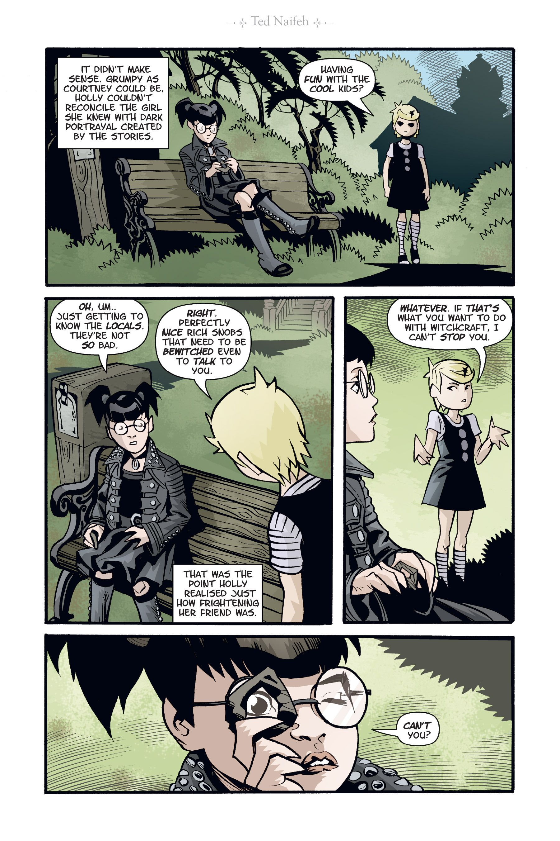 Read online Courtney Crumrin comic -  Issue # _TPB 5 - 46