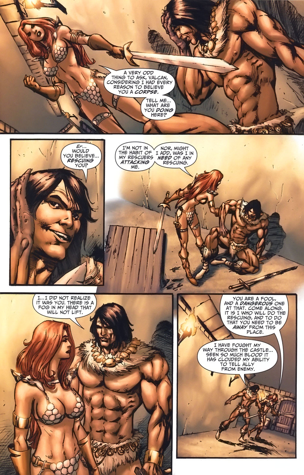 Red Sonja / Claw The Unconquered: Devil's Hands issue TPB - Page 63