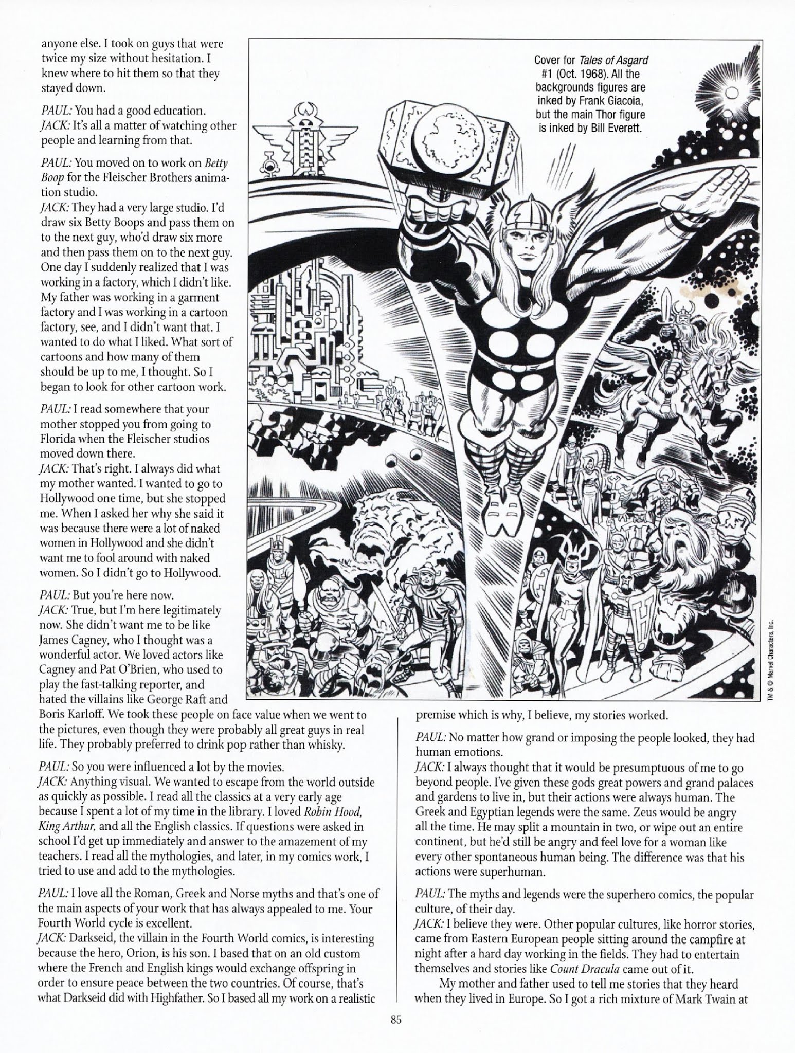 Read online The Jack Kirby Collector comic -  Issue #61 - 84