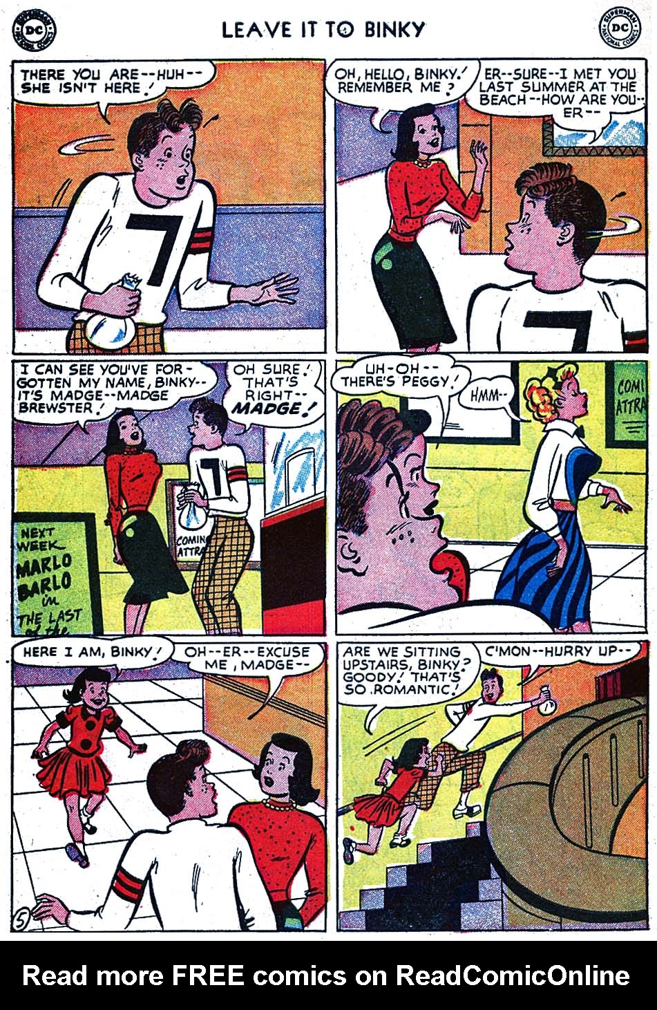 Read online Leave it to Binky comic -  Issue #37 - 40