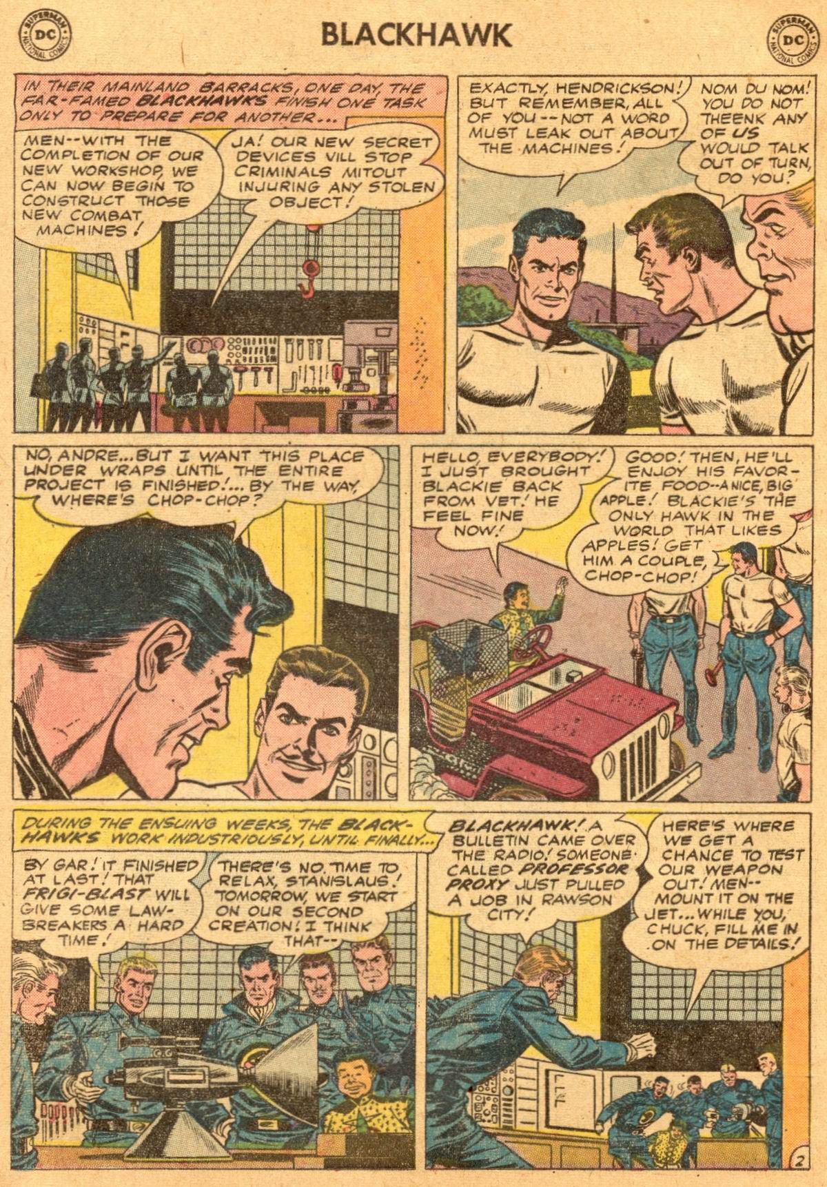 Read online Blackhawk (1957) comic -  Issue #160 - 4