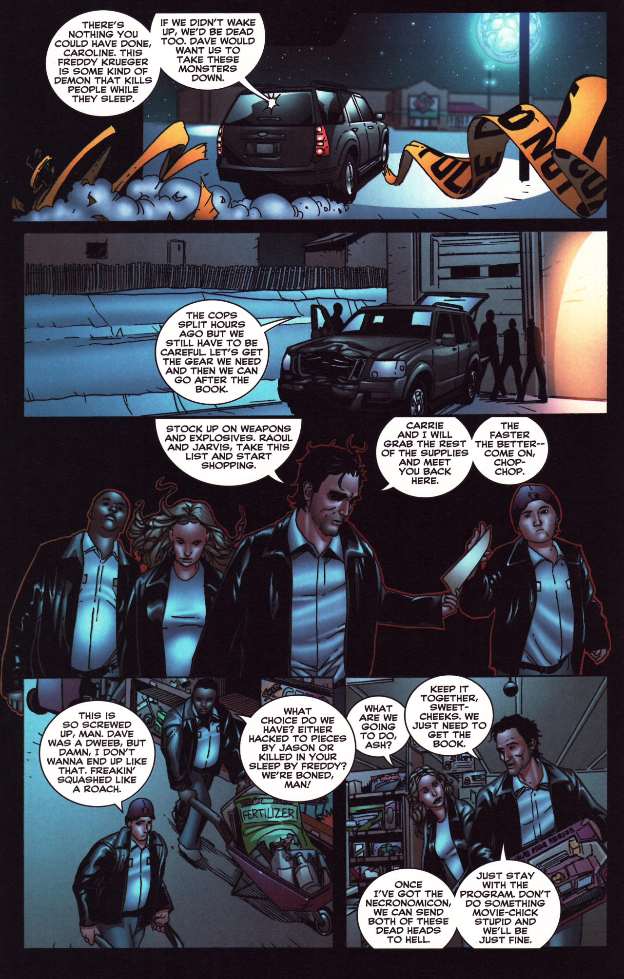 Read online Freddy Vs Jason Vs Ash comic -  Issue #4 - 12