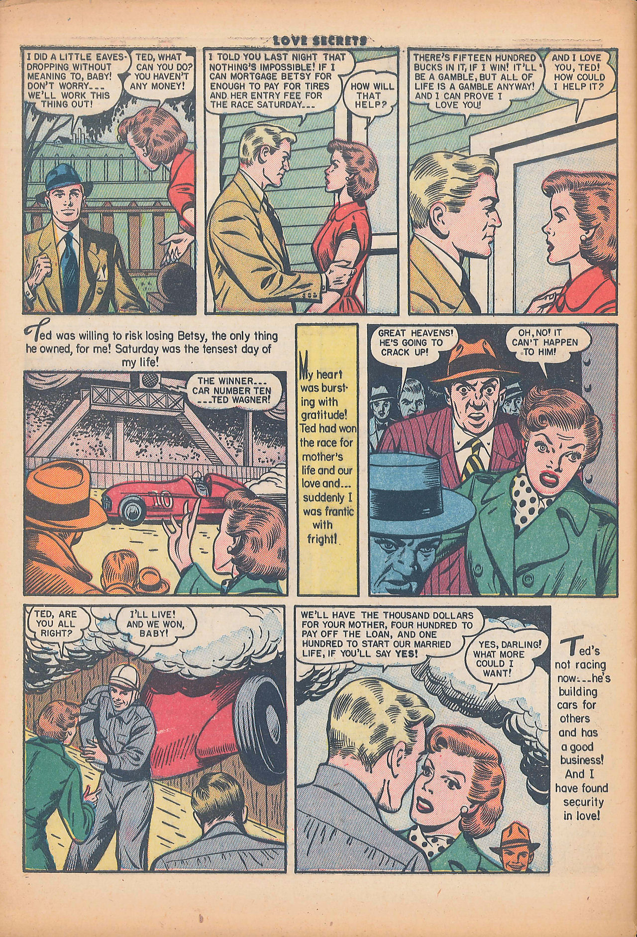 Read online Love Secrets (1953) comic -  Issue #42 - 32