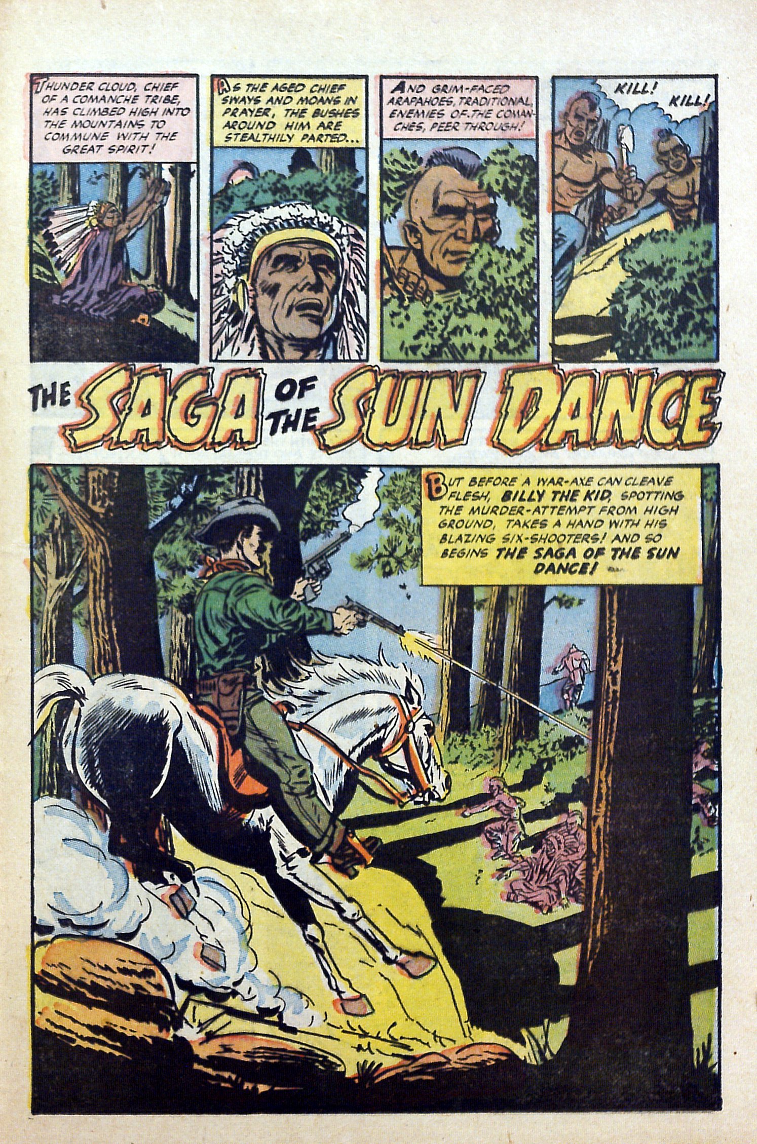 Read online Billy the Kid Adventure Magazine comic -  Issue #24 - 25