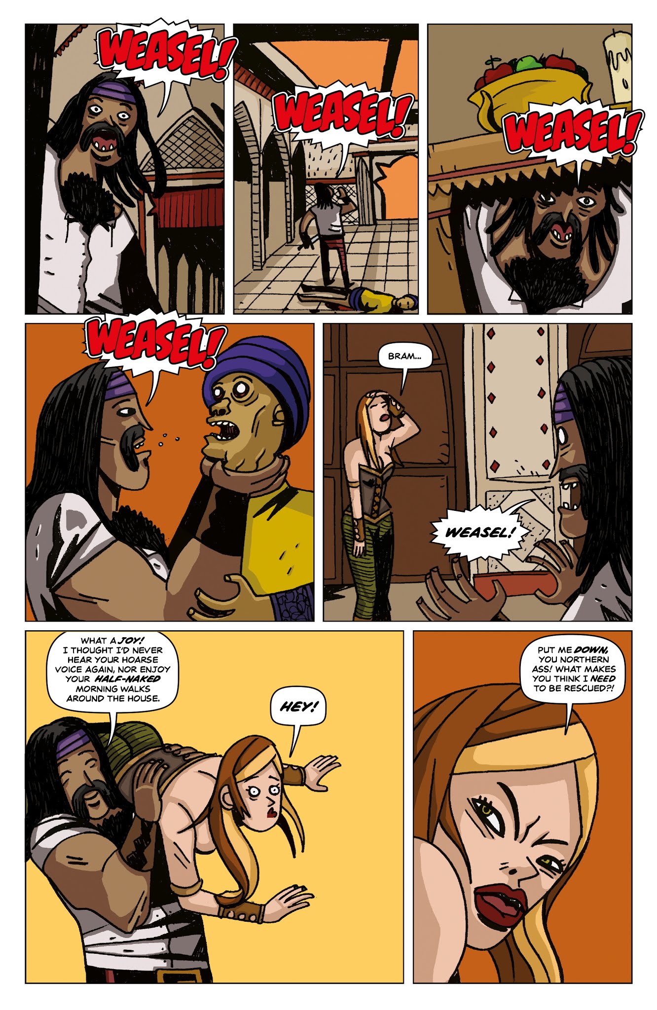 Read online Tales of Rogues! comic -  Issue #5 - 7