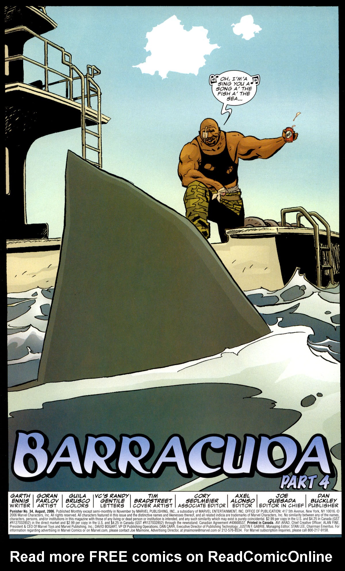 Read online The Punisher (2004) comic -  Issue #34 - 2