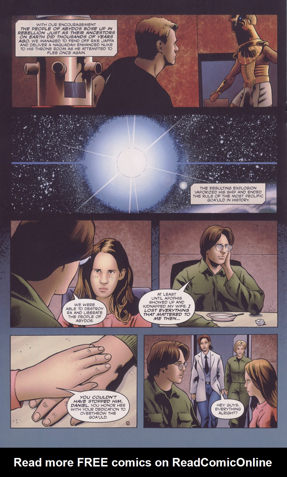 Read online Stargate SG-1: Ra Reborn Prequel comic -  Issue # Full - 10