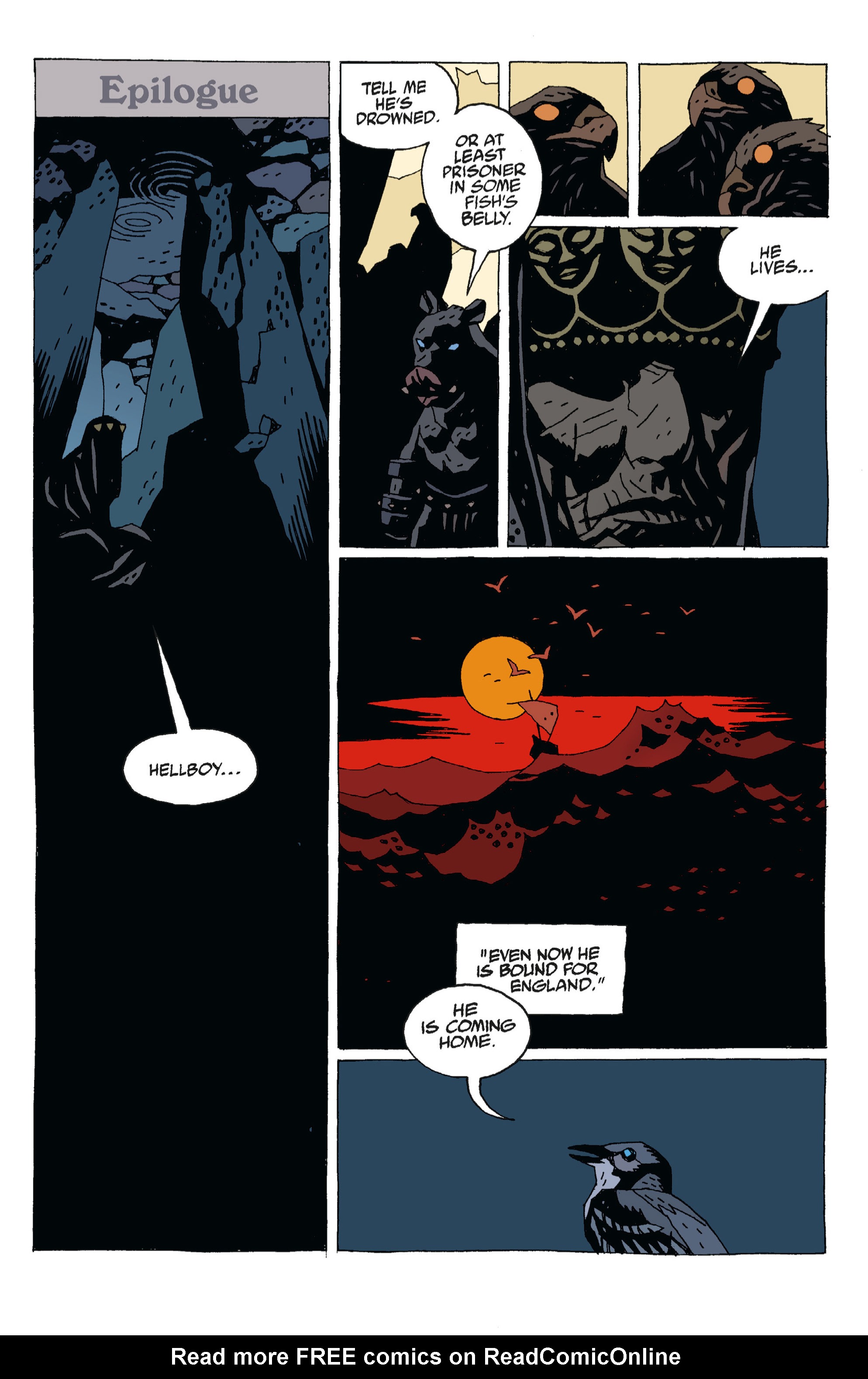 Read online Hellboy comic -  Issue #6 - 127