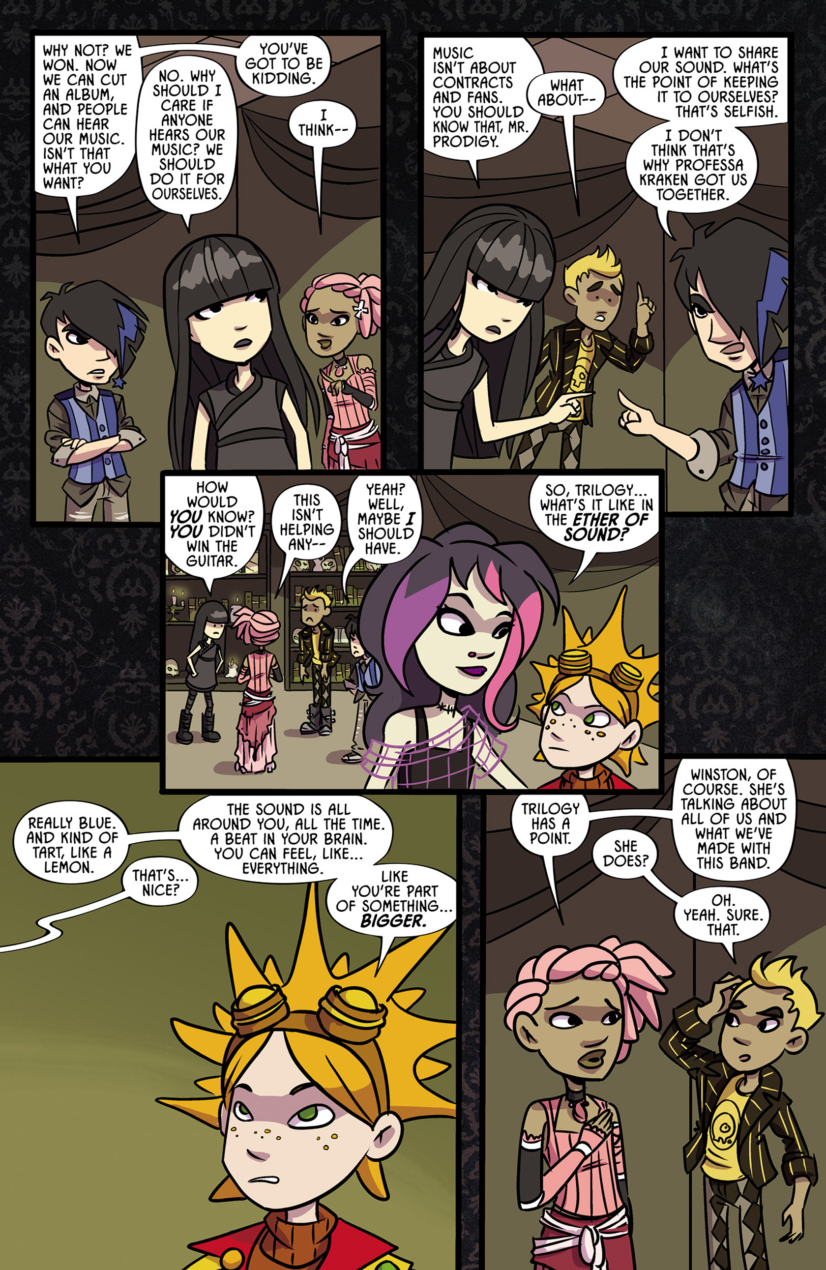 Read online Emily and the Strangers comic -  Issue #4 - 5