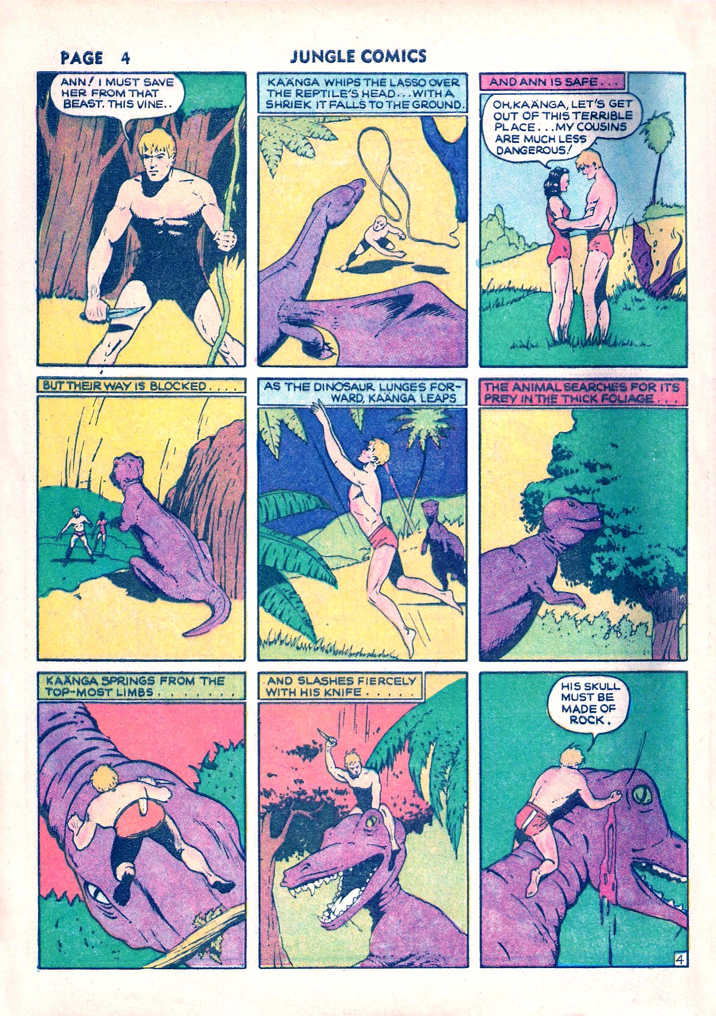 Read online Jungle Comics comic -  Issue #11 - 7