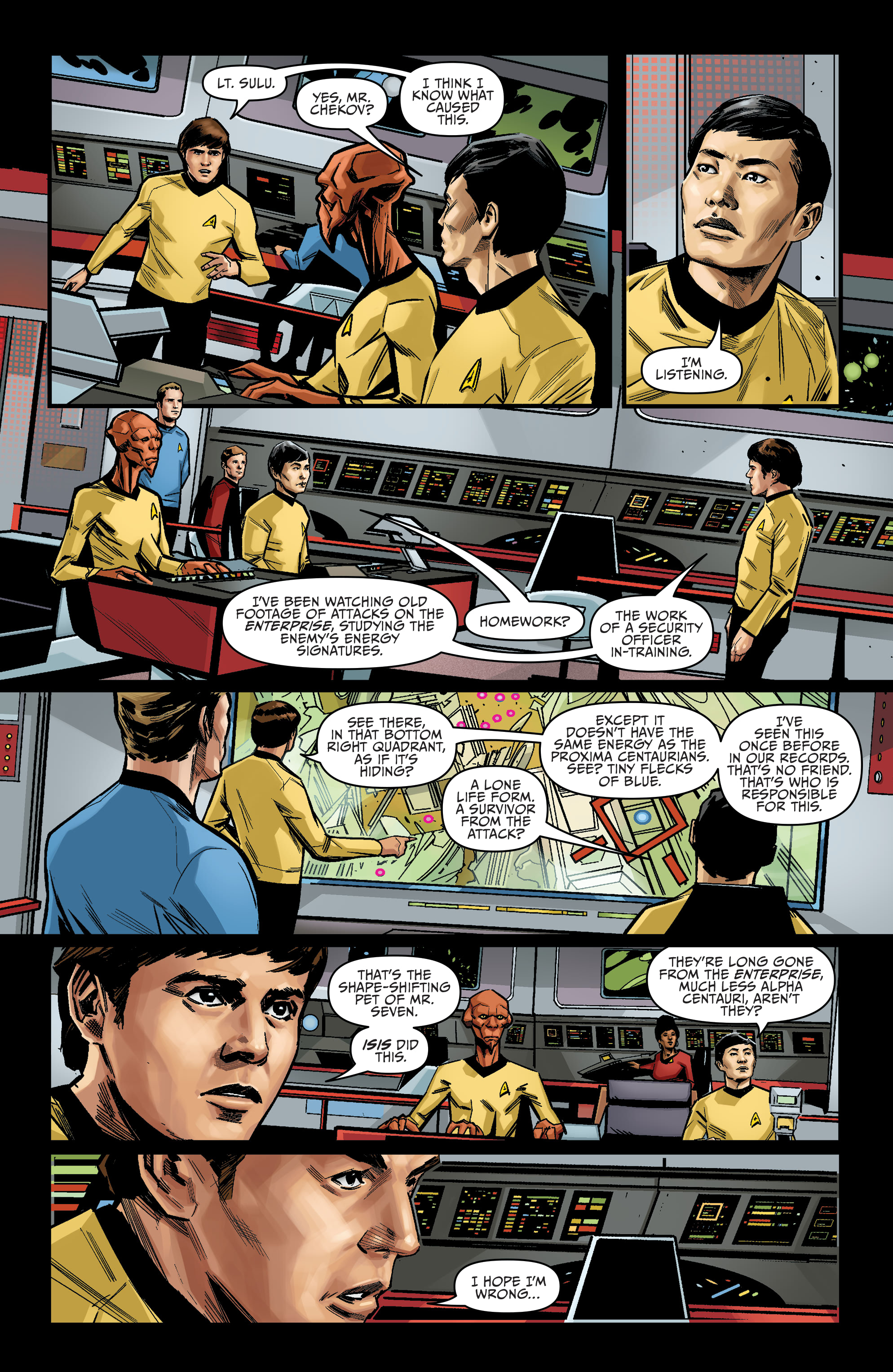 Read online Star Trek: Year Five comic -  Issue #18 - 12