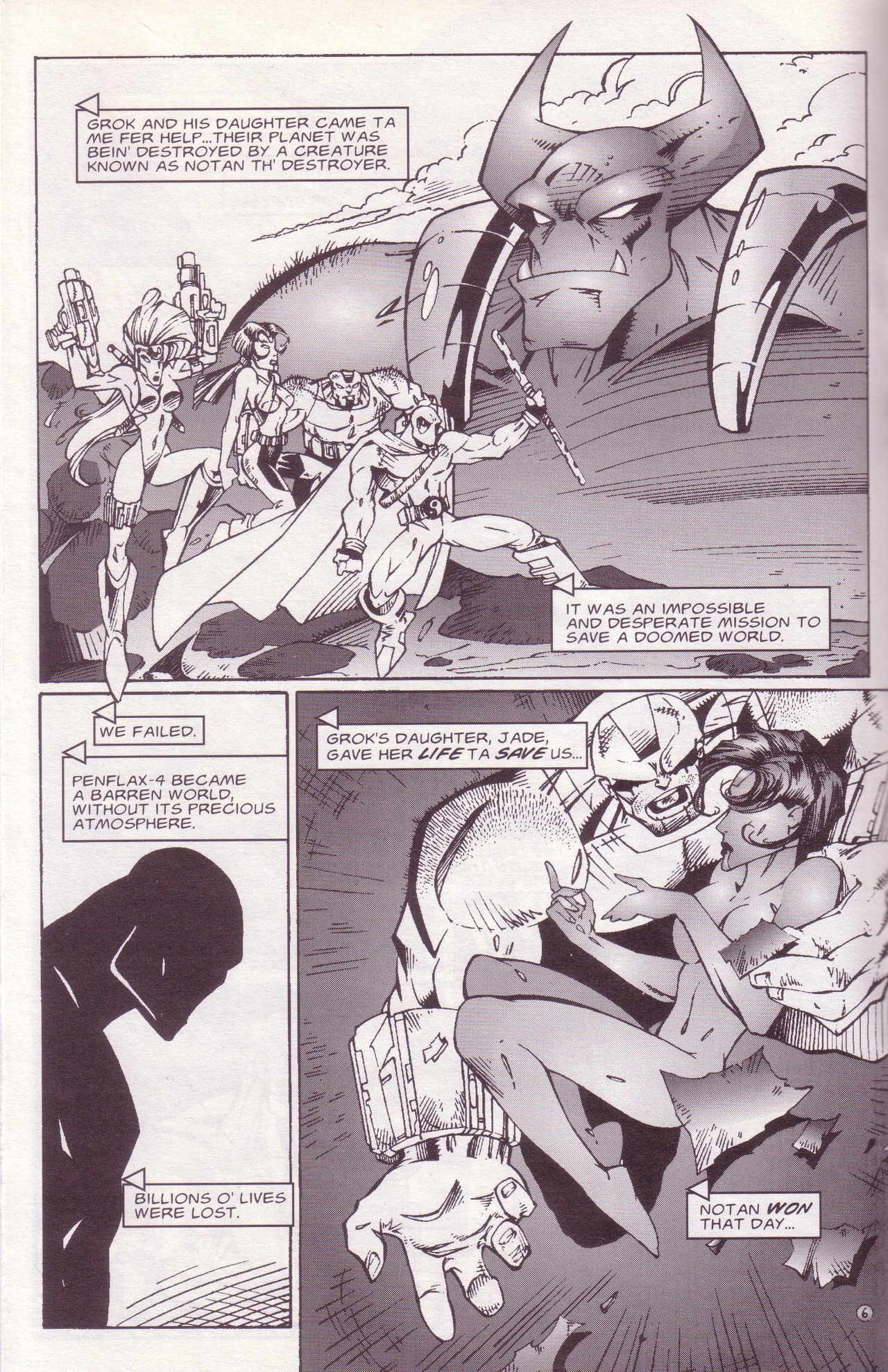 Read online Zen Intergalactic Ninja: Starquest comic -  Issue #6 - 8