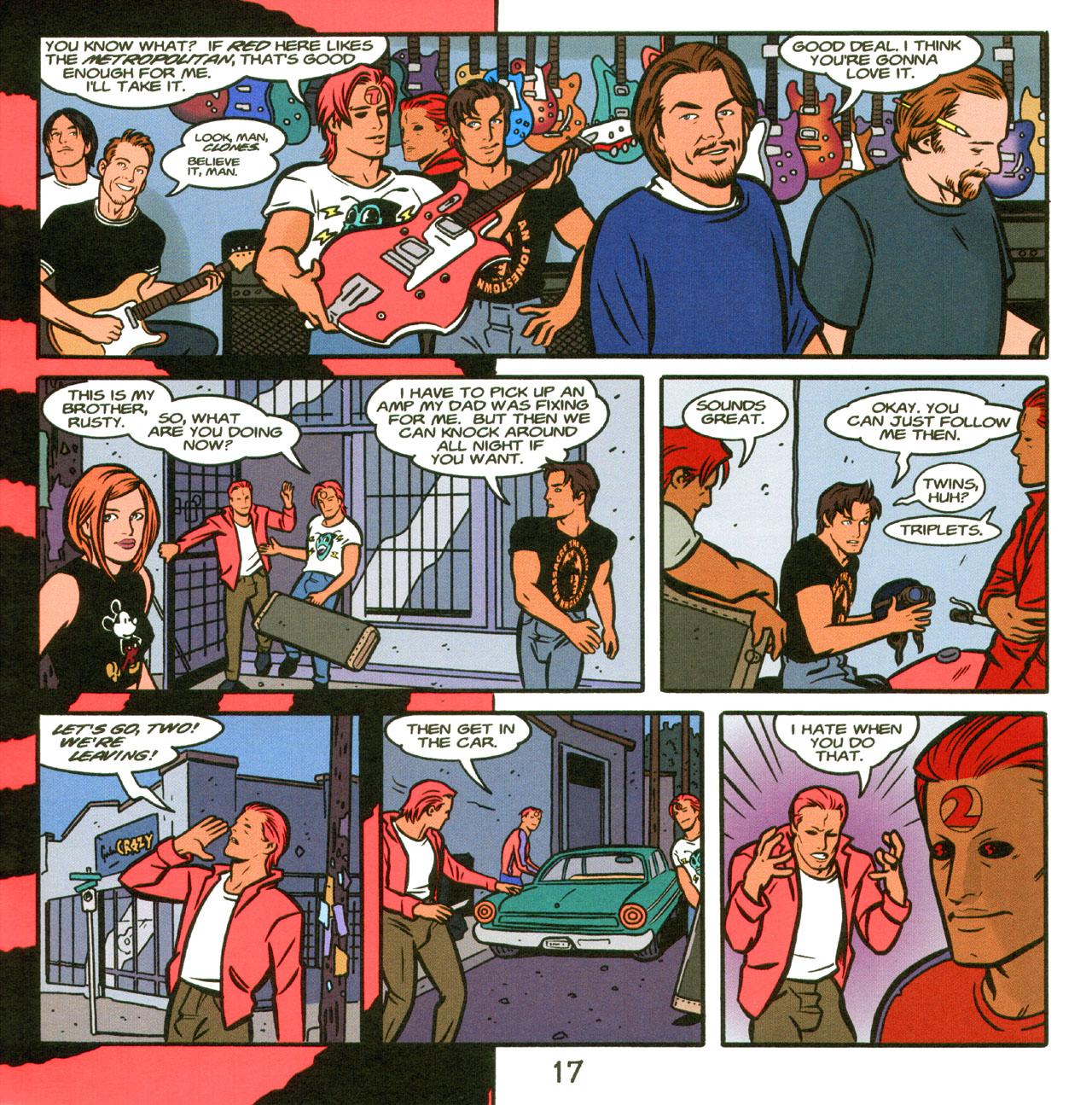 Read online Red Rocket 7 comic -  Issue #6 - 17