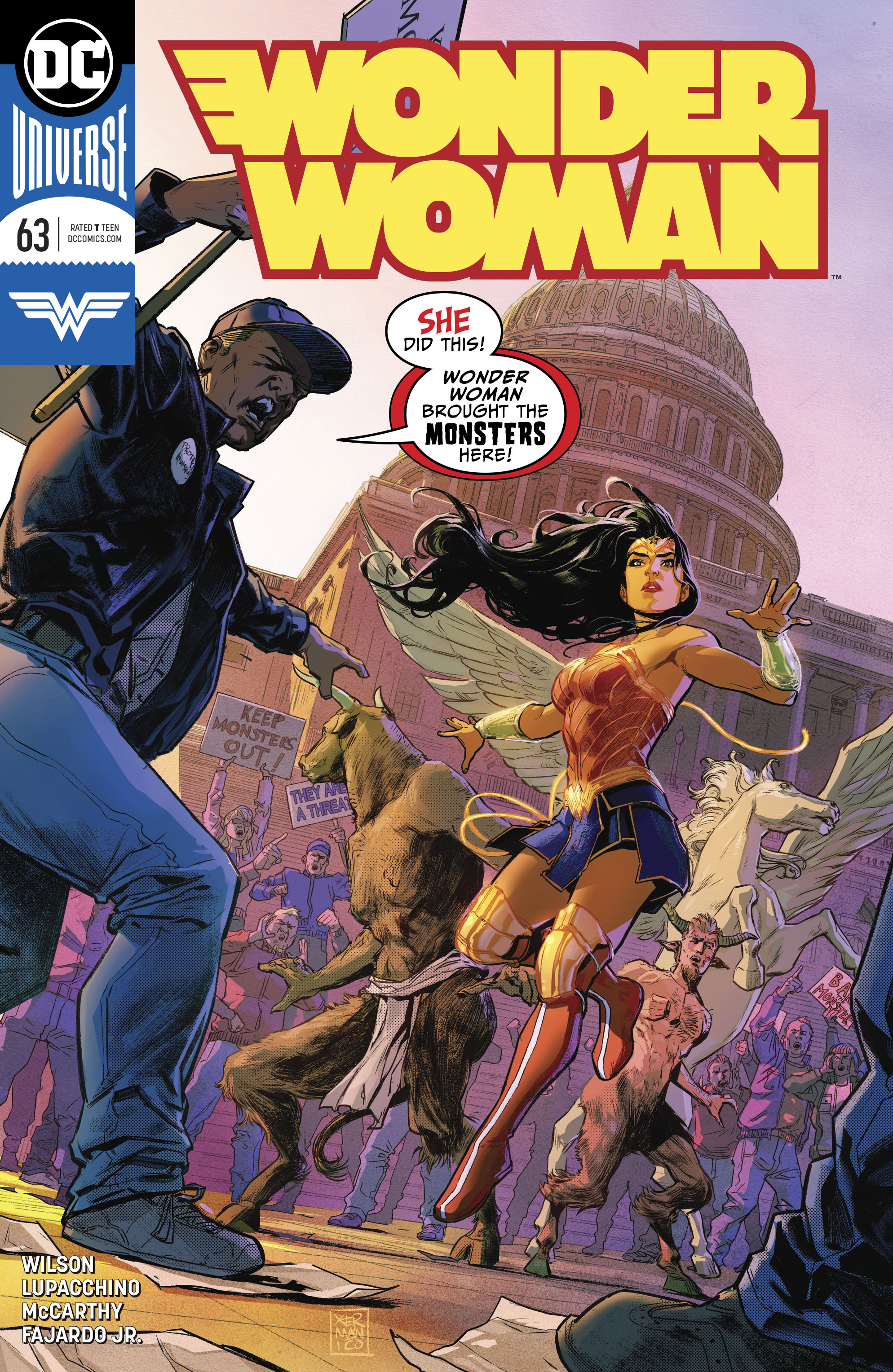 Read online Wonder Woman (2016) comic -  Issue #63 - 1